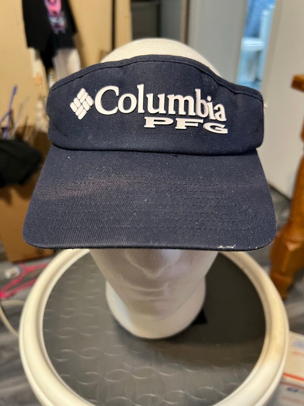 Columbia Men's Columbia Navy PFG Visor One Size Size ONE SIZE - 1 Thumbnail