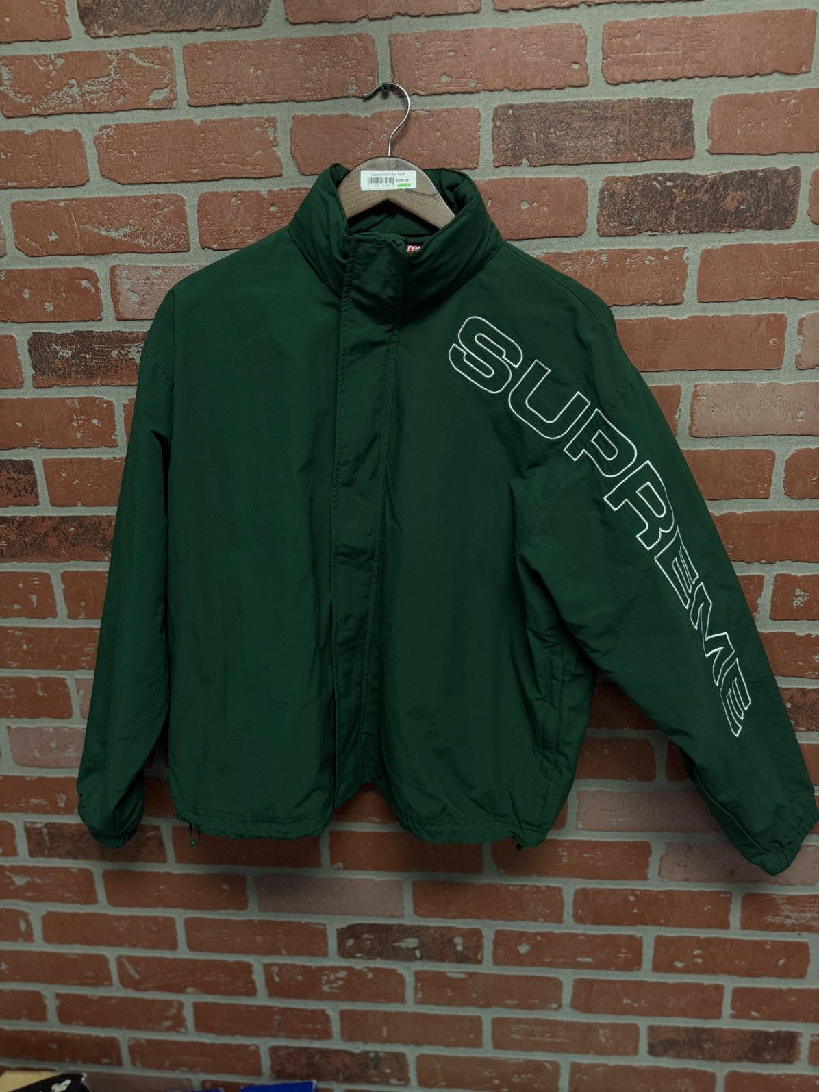 Supreme Supreme Track Jacket Size Small Green (NEW) Size US S / EU 44-46 / 1 - 2 Thumbnail