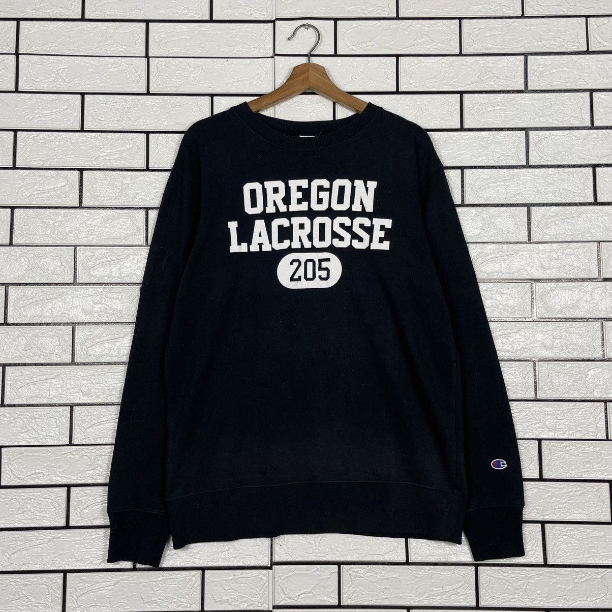 Champion Champion Oregon Lacrosse Black Sweatshirt Size US L / EU 52-54 / 3 - 1 Thumbnail