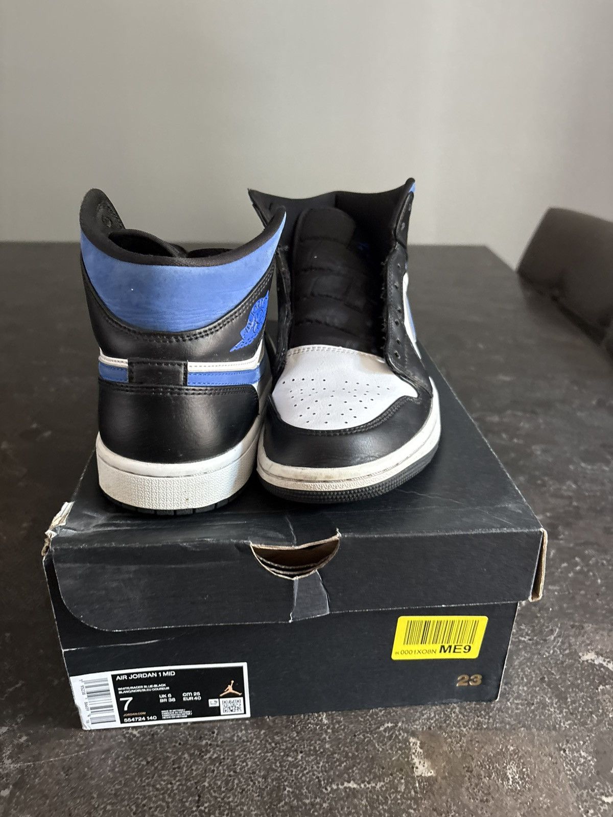 Other Jordan 1 royal blue mid Size US 7 / EU 40 - 1 Thumbnail