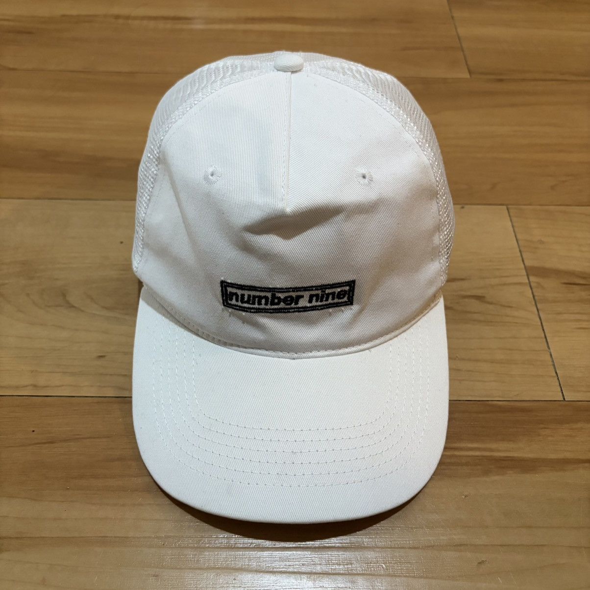 Number (N)ine Number (n)ine box logo trucker hat Size ONE SIZE - 1 Thumbnail