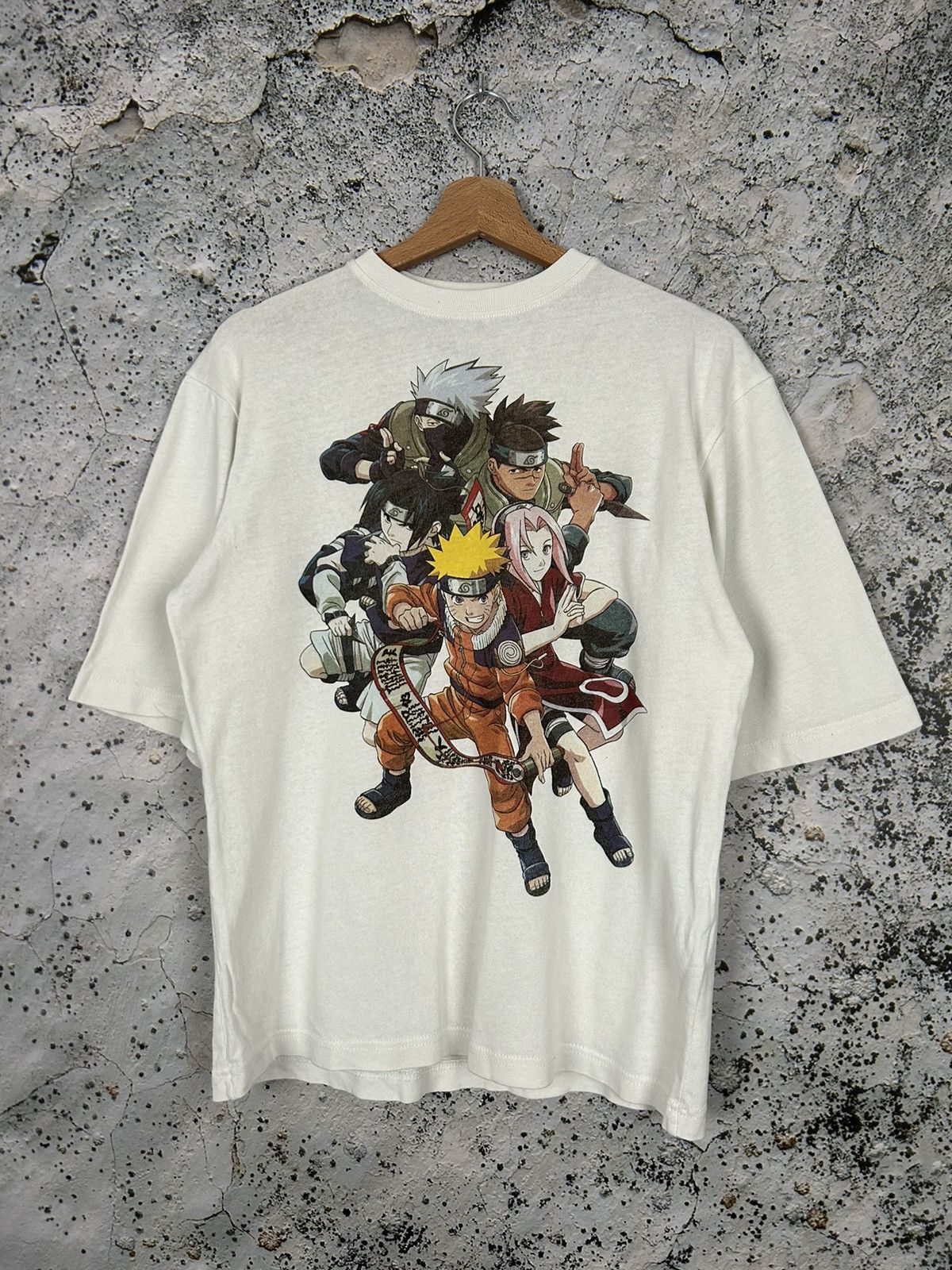 Anime Vintage Naruto Anime Graphic Tee Japanese 2002 Rare Size US XS / EU 42 / 0 - 1 Thumbnail