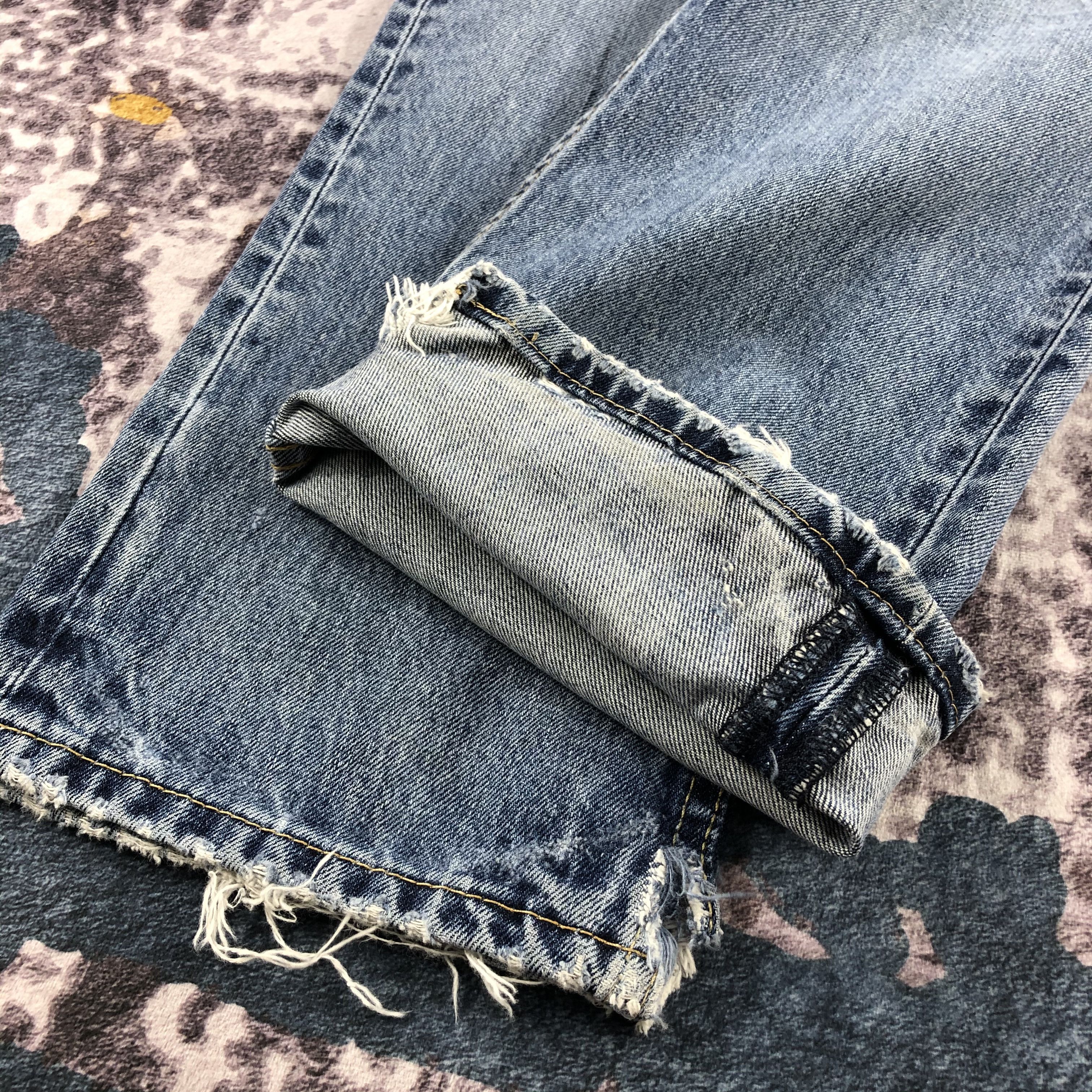 Levi's × Vintage Vintage Blue Wash Levis 501 Jeans-JM2308 Size US 37 - 9 Thumbnail