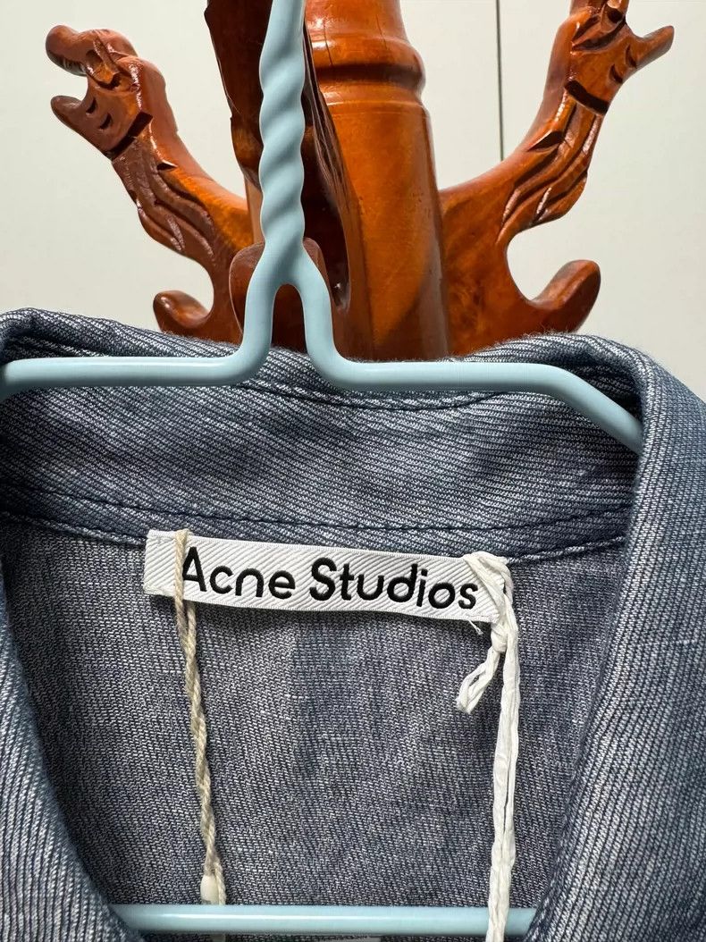 Acne Studios acne studios Blue shirt 2504-Nextarrow Size US L / EU 52-54 / 3 - 3 Thumbnail