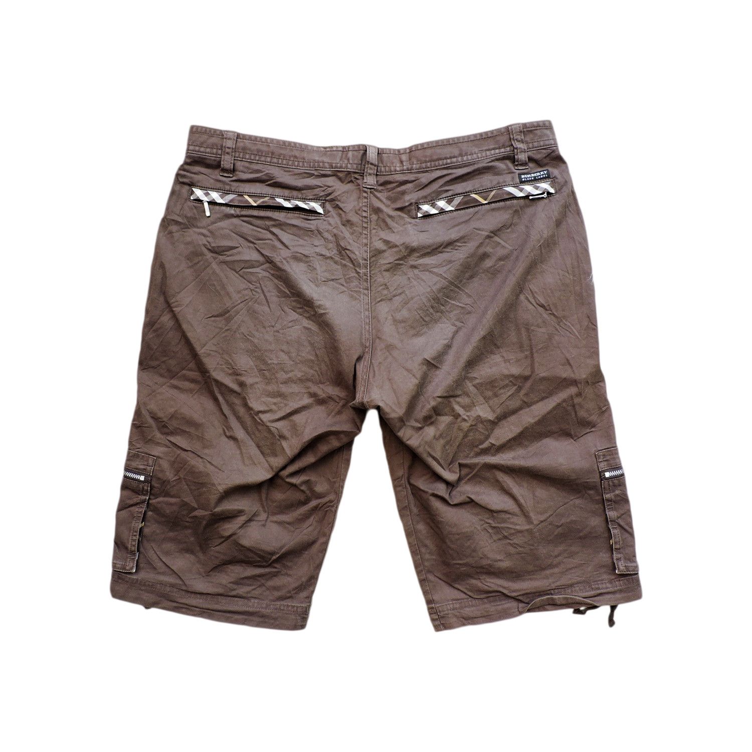 Burberry BURBERRY BLACK LABEL BROWN SHORT PANTS Size US 35 - 2 Thumbnail