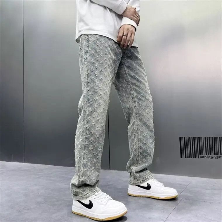 Japanese Brand × Jean Retro loose high street casual jeans Size US 32 / EU 48 - 1 Thumbnail