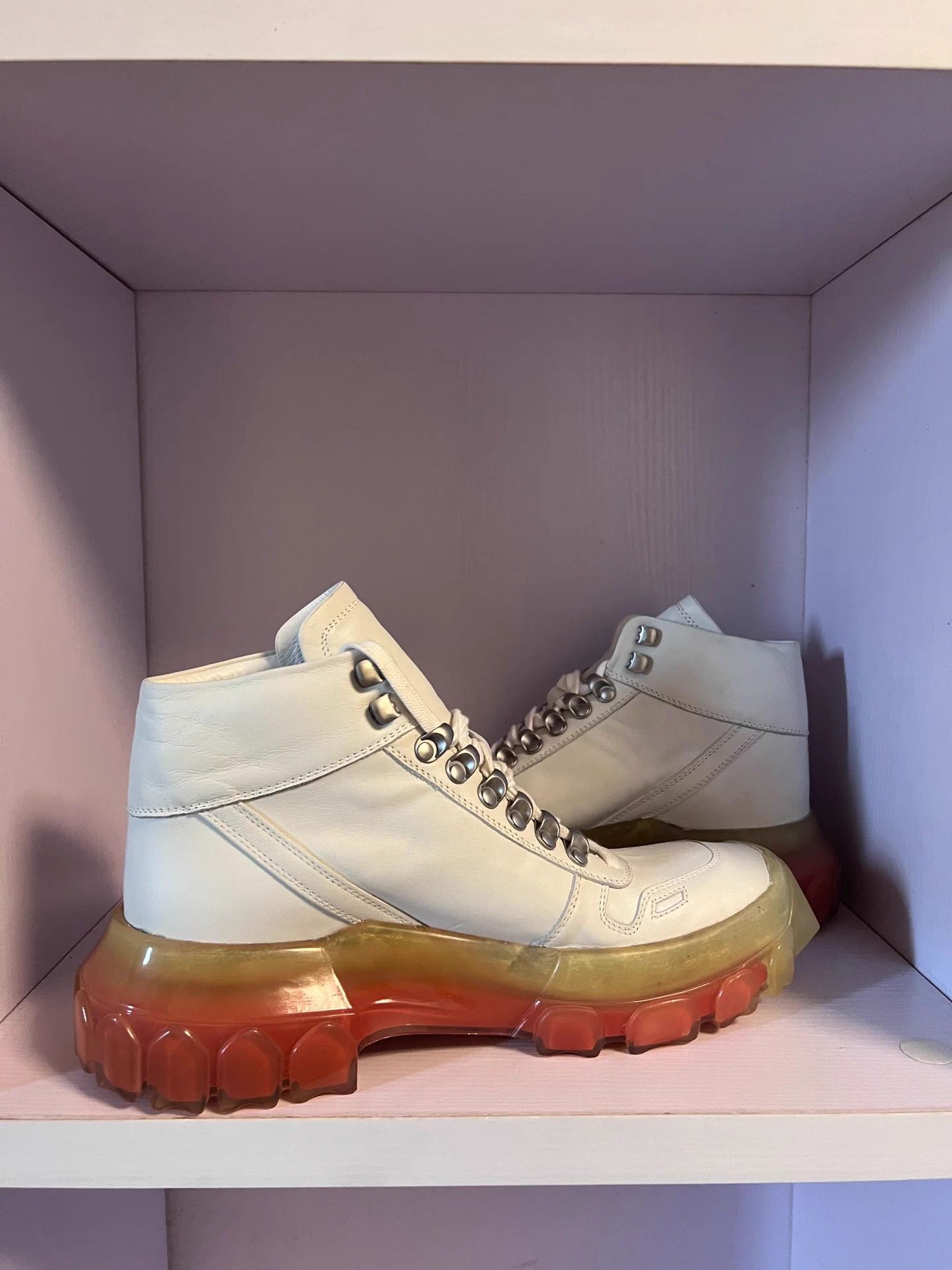 Rick Owens Rickowens Rainbow Leather Military Boots Size US 8 / EU 41 - 3 Thumbnail