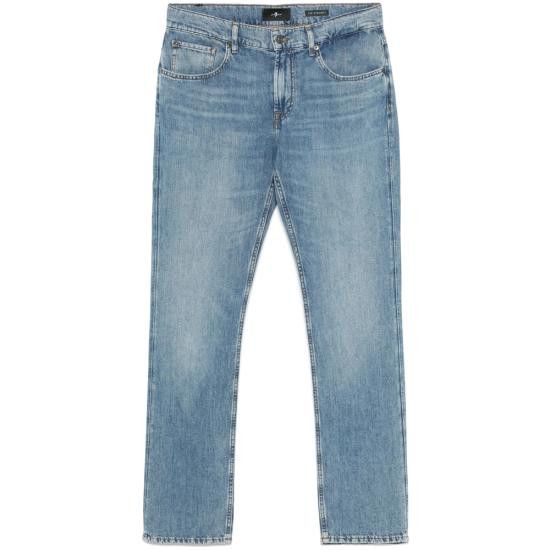 7 For All Mankind 7 FOR ALL MANKIND Men Denim Pants 7T121U03 THE STRAIG TAT BLUE Size US 30 / EU 46 - 1 Thumbnail