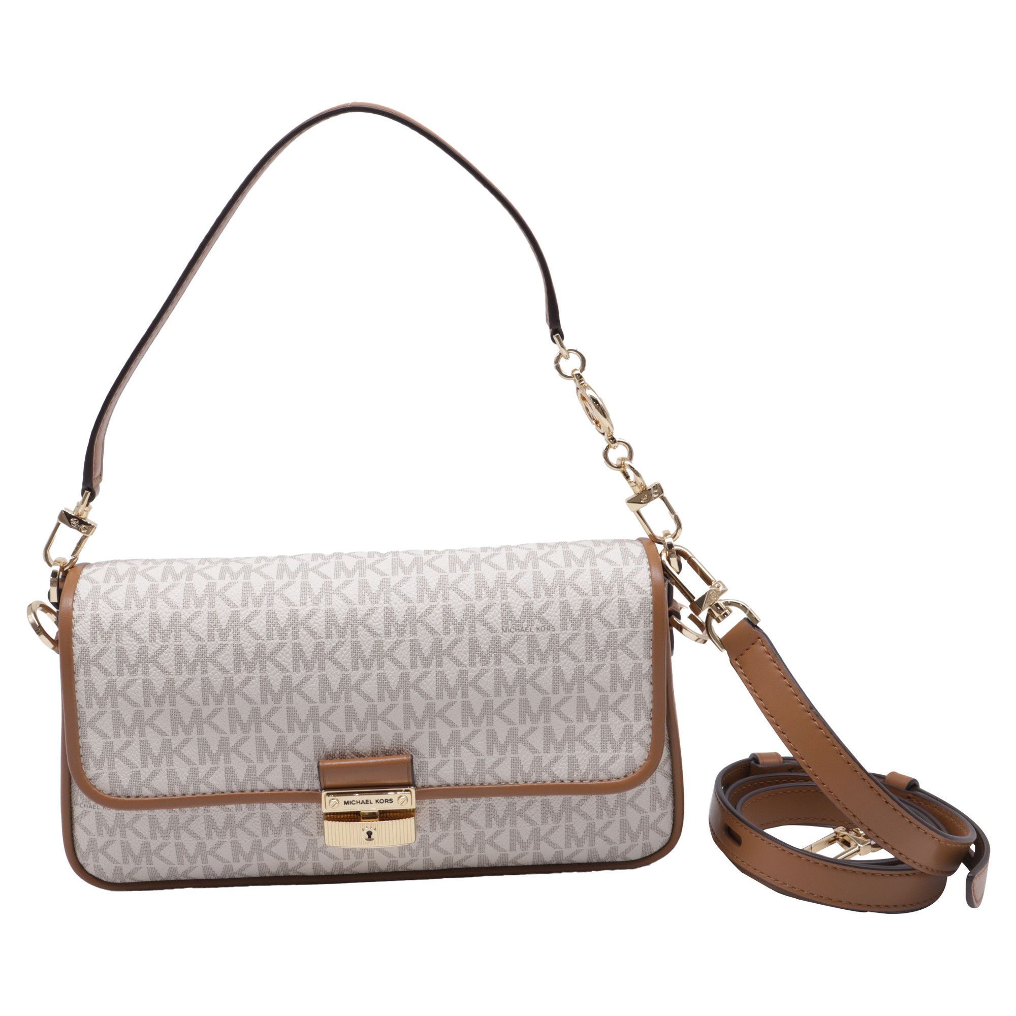 Michael Kors Michael Kors Small Bradshaw Convertible Bag in Multicolor Ca Size ONE SIZE - 1 Thumbnail