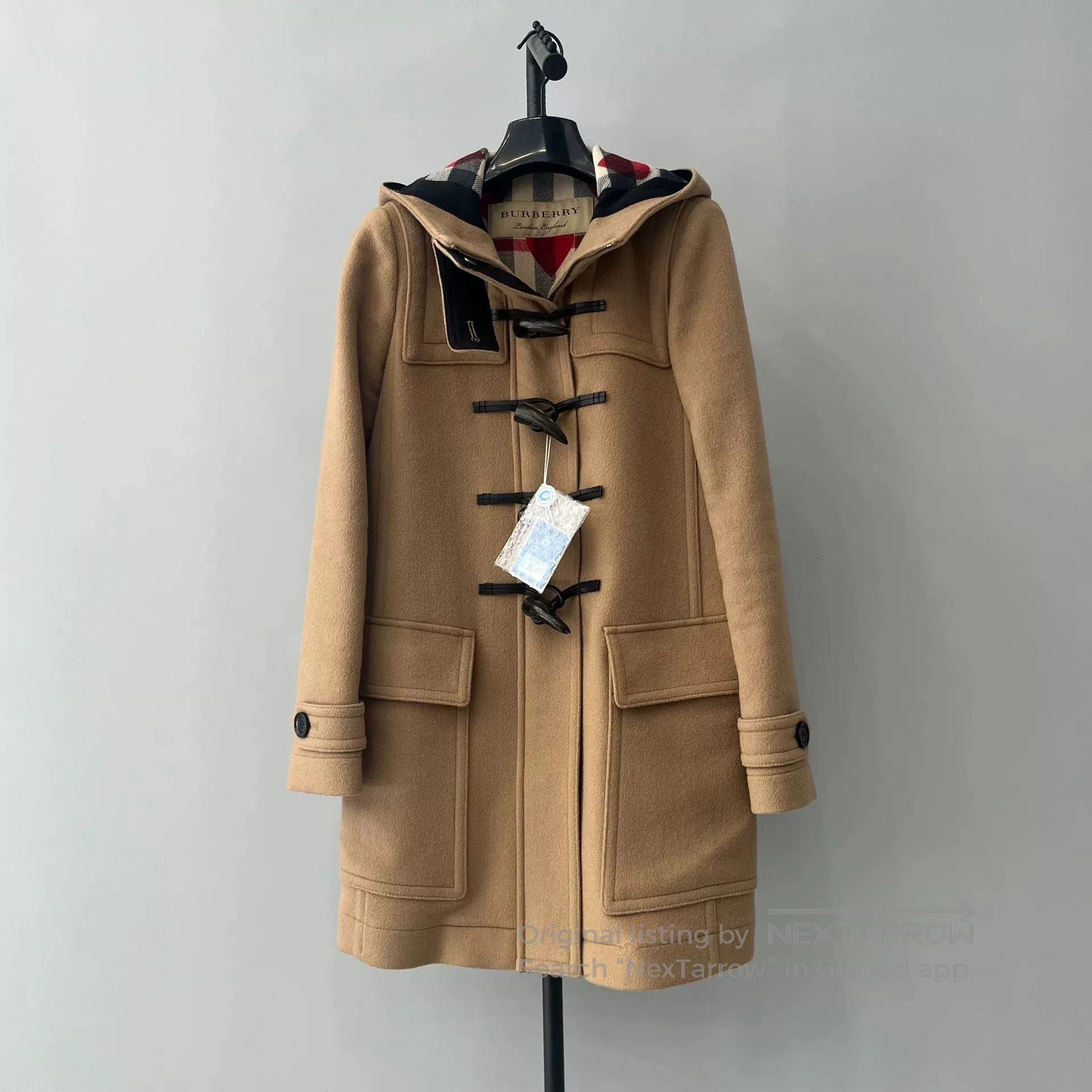 Burberry Burberry Classic Toggle Wool Coat. Size US XS / EU 42 / 0 - 1 Thumbnail