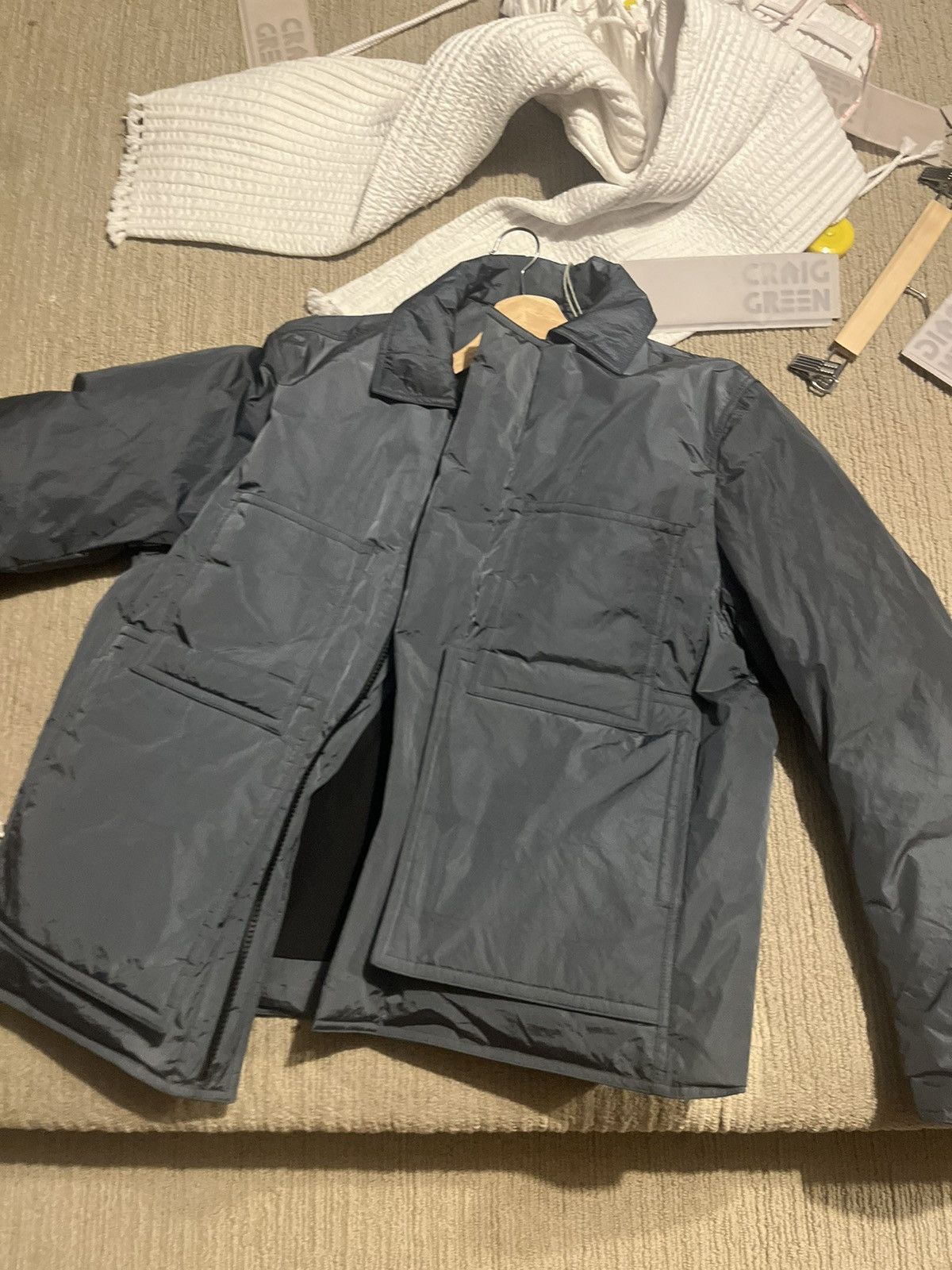 Craig Green AW18 crinkle down work jacket Size US M / EU 48-50 / 2 - 10 Thumbnail