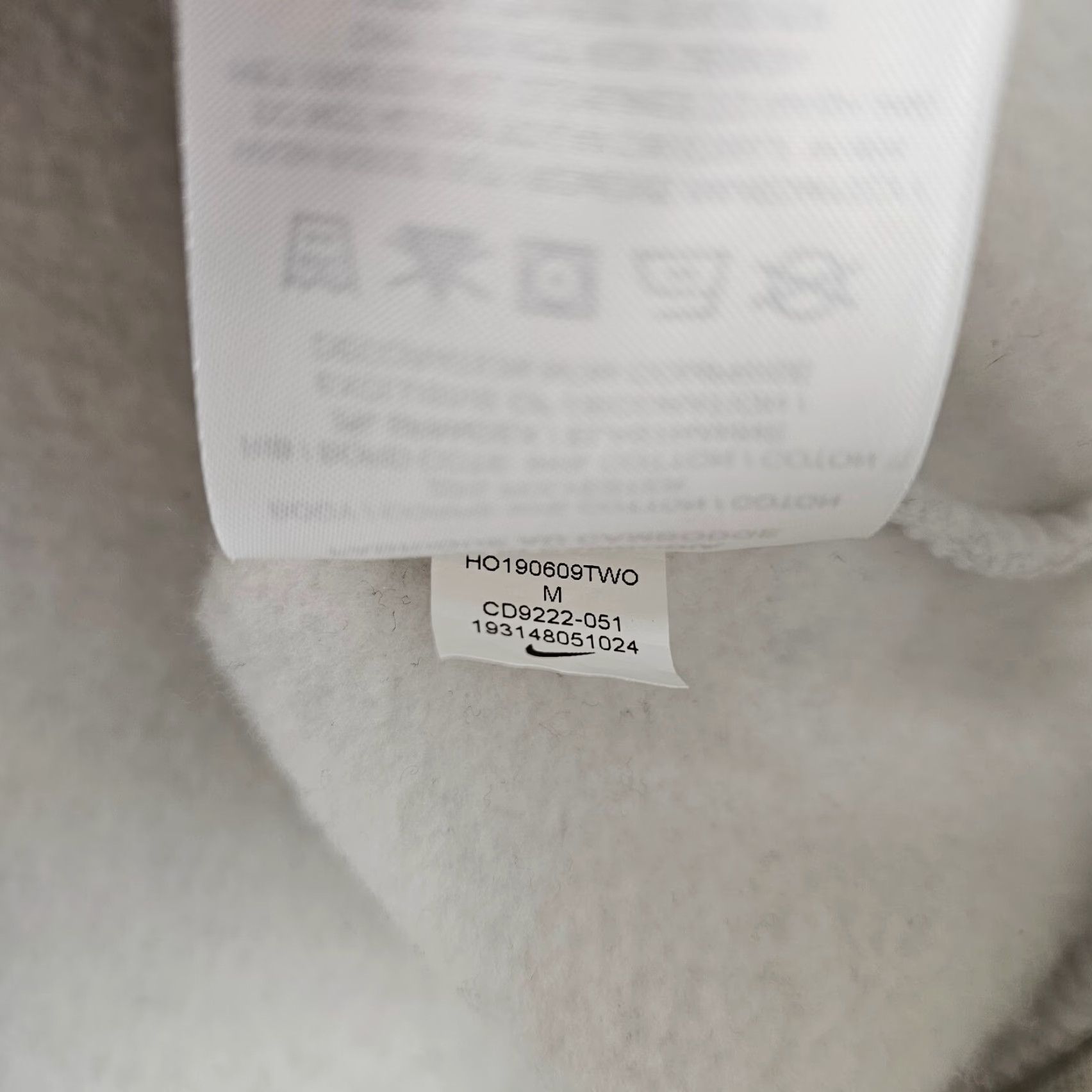 Nike Nike Hoodie Mens M Full Zip Fleece Sweatshirt Gray Long Sleeve Logo Zipper 90s City Classic Sports Fall Winter Spring Shirt? Size US M / EU 48-50 / 2 - 6 Thumbnail
