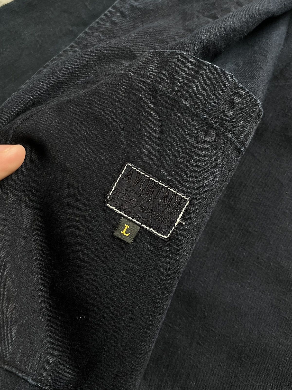 *A VONTADE Rare Vintage Avontade Denim Jacket Size US L / EU 52-54 / 3 - 6 Thumbnail