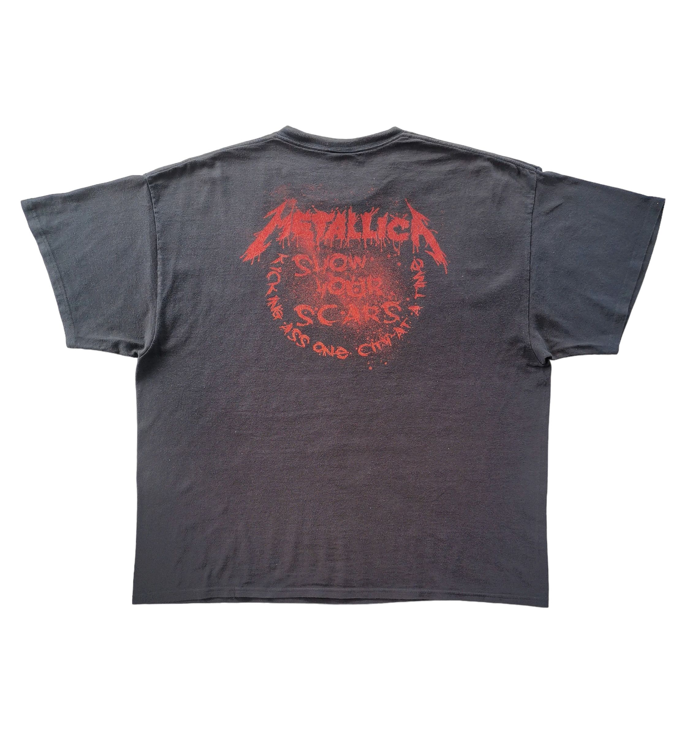 Metallica Vintage Metallica Band Ontario Tour 2008 Tshirt Size US XXL / EU 58 / 5 - 2 Thumbnail