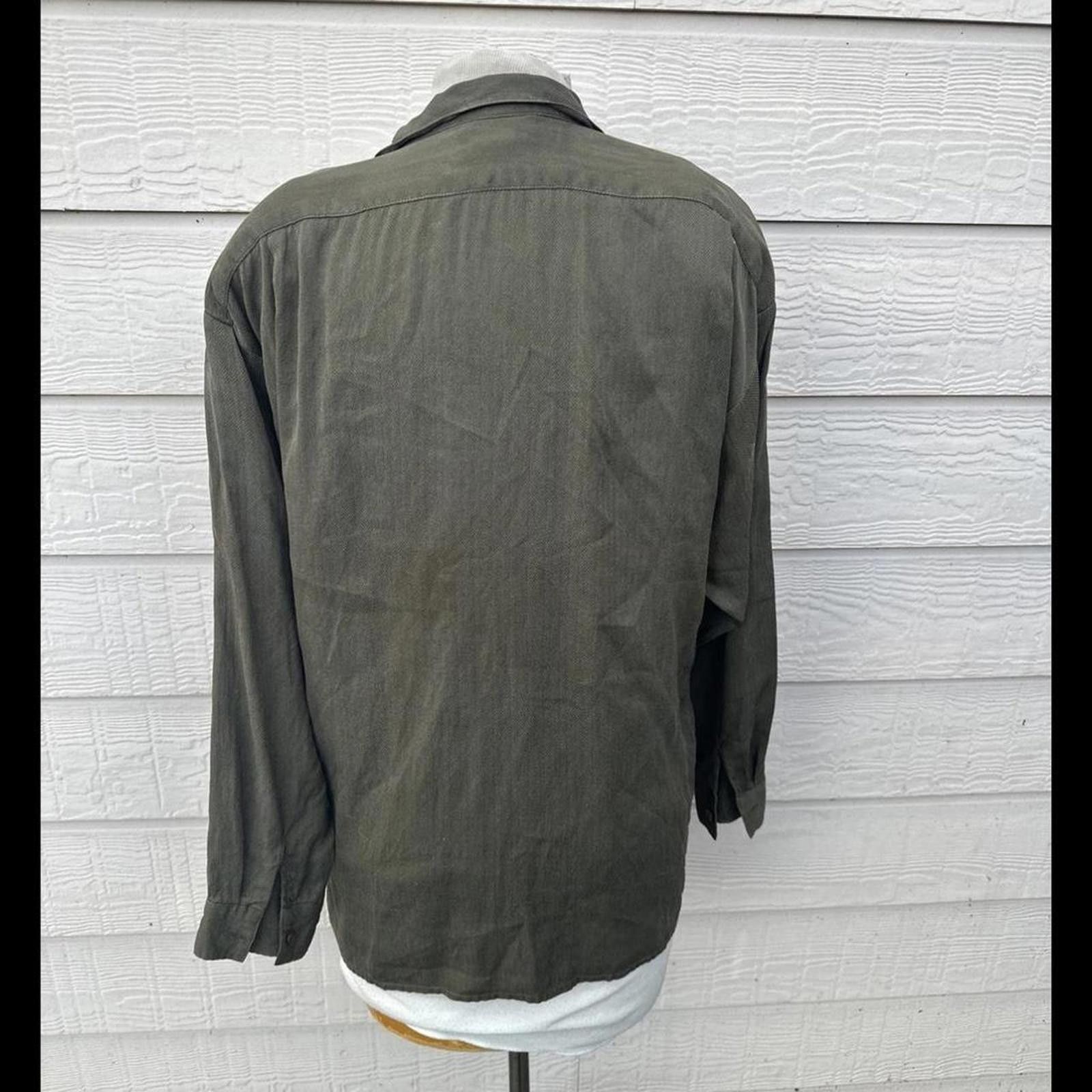Other Vintage 80s Silk Garfinkel’s Blouse Size M medium Size M / US 6-8 / IT 42-44 - 2 Thumbnail