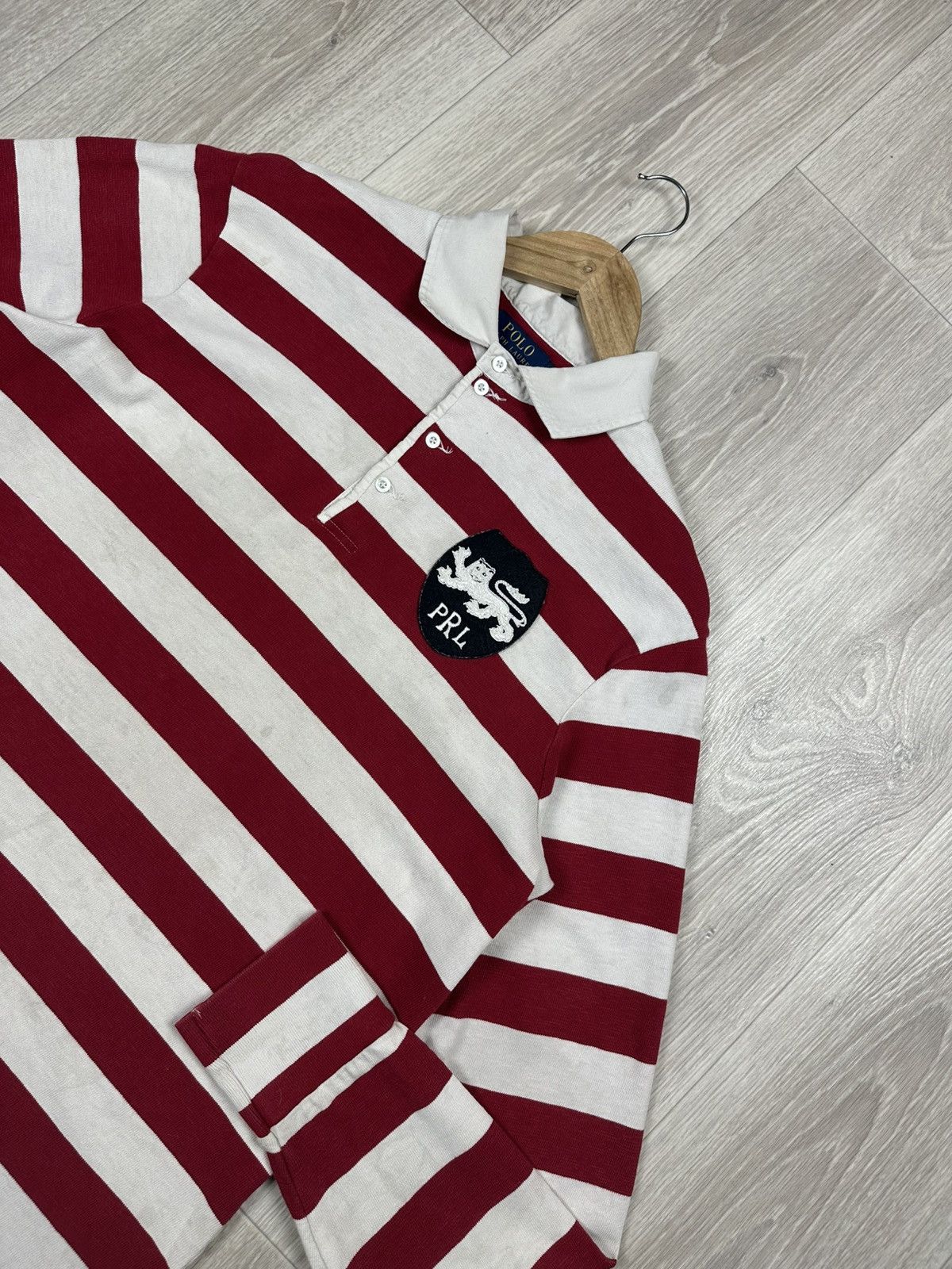 Polo Ralph Lauren Vintage Polo Ralph Lauren Mercer Team Rugby Shirt Chief Keef Size US L / EU 52-54 / 3 - 2 Thumbnail