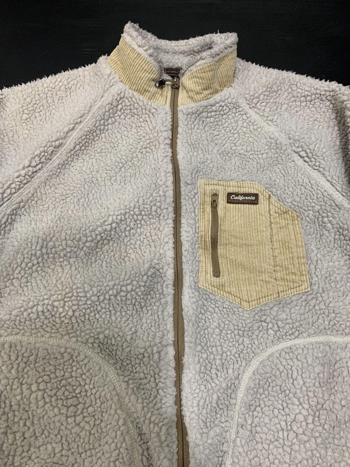 Japanese Brand Vintage sherpa Fleece Jacket Size US L / EU 52-54 / 3 - 3 Thumbnail