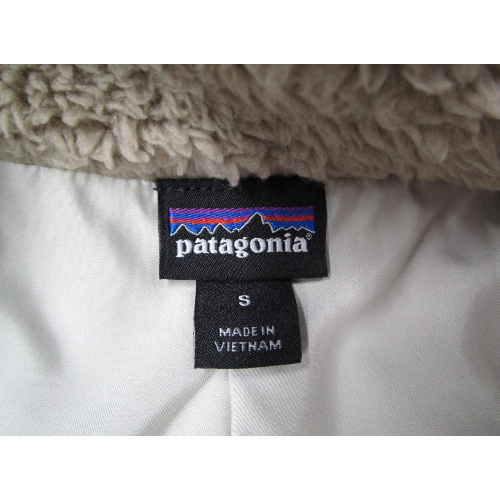 Patagonia Patagonia Vest Womens Small Beige Los Gatos Fleece Sherpa Zip Size S / US 4 / IT 40 - 3 Thumbnail