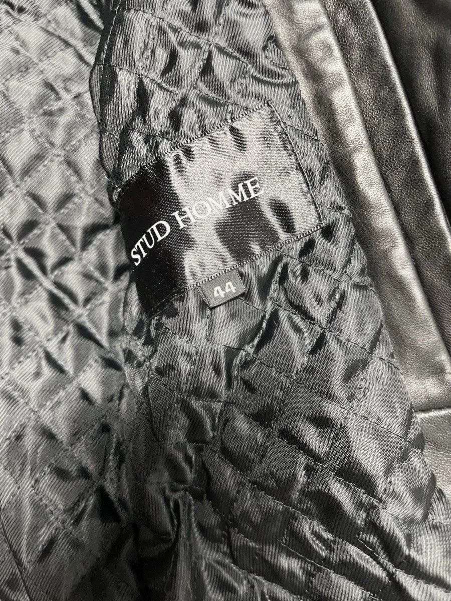 Vintage Stud Homme Hedi L Zip Leather Jacket Japan Repro 44 Size US S / EU 44-46 / 1 - 5 Thumbnail