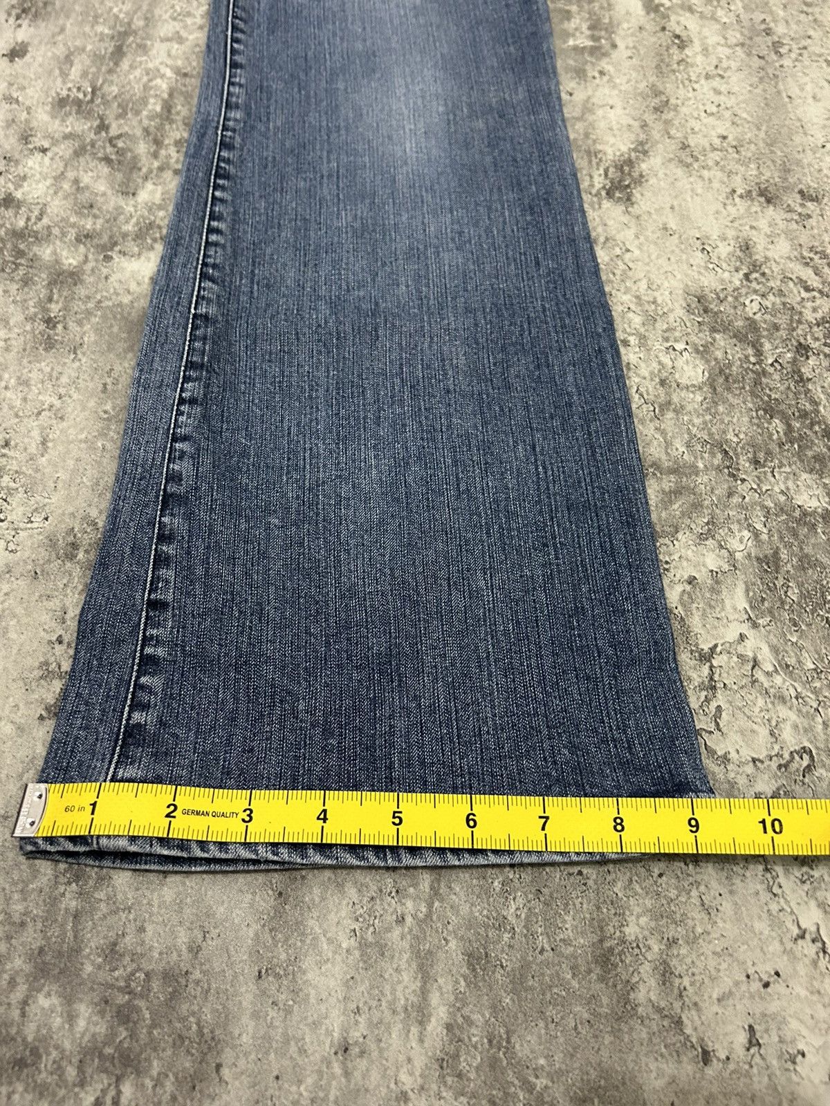 If Six Was Nine × Japanese Brand × Le Grande Bleu (L.G.B.) Vintage Alpha Cubic Pocket Flare Jeans Size US 28 / EU 44 - 16 Thumbnail