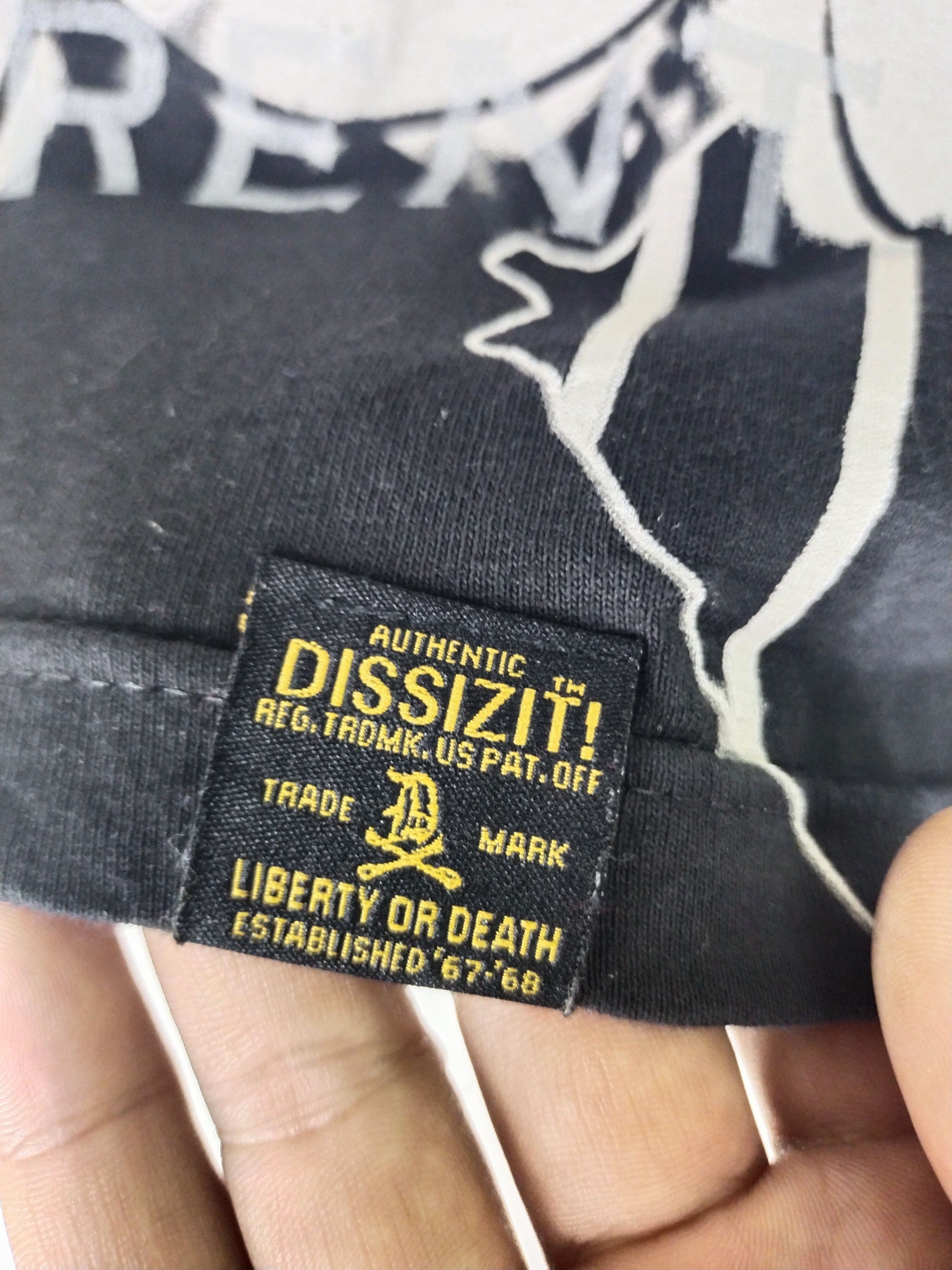 Dissizit Trade Mark Liberty or Death -Coco Shirt Tee Size US S / EU 44-46 / 1 - 8 Thumbnail