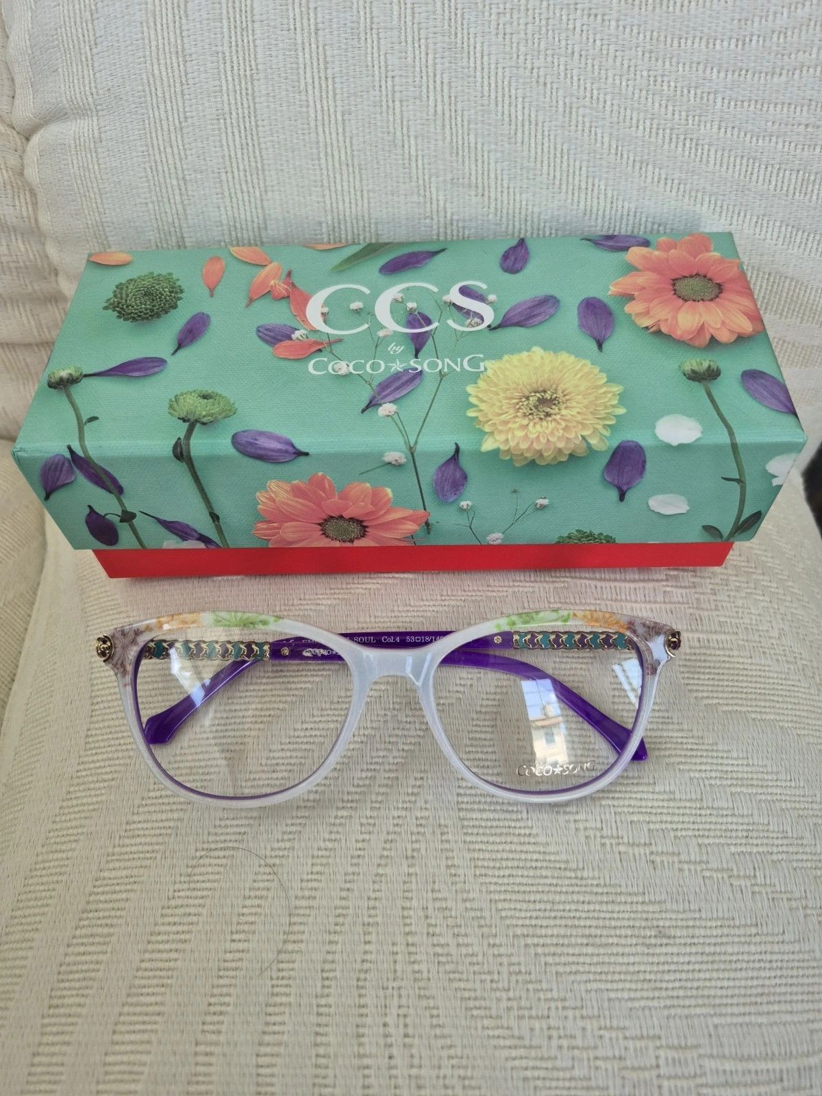 Other Coco Song Glasses CV172 Emotional Soul Col 4 53/18/140 Size ONE SIZE - 9 Thumbnail