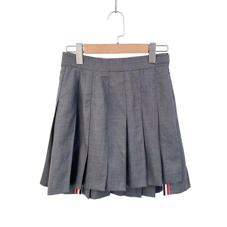 Thom Browne Thom Browne Classic striped pleated skirt Size 27" / US 4 / IT 40 - 1 Thumbnail