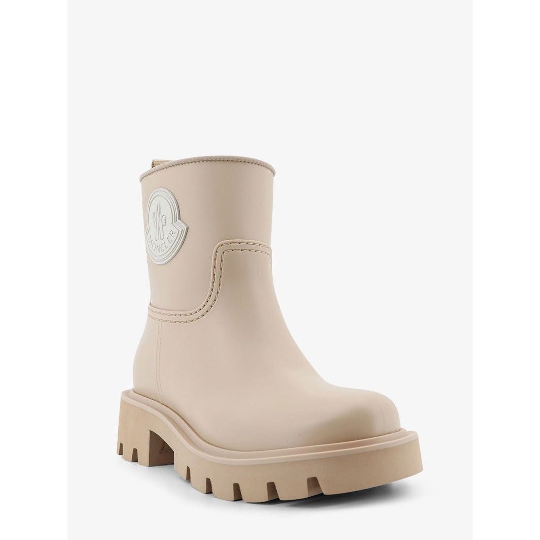 Moncler MONCLER Kickstream Beige Rubber Rainboots New & Authentic (W Size US 7 / IT 37 - 2 Thumbnail