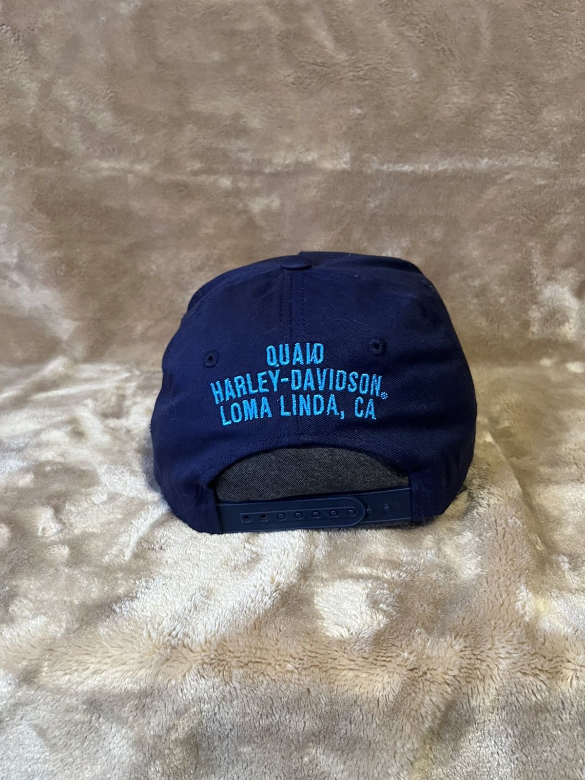 Harley Davidson Vintage Y2K 2000’sHarley Davidson of Loma Linda Ca Biker Hat Size ONE SIZE - 4 Thumbnail