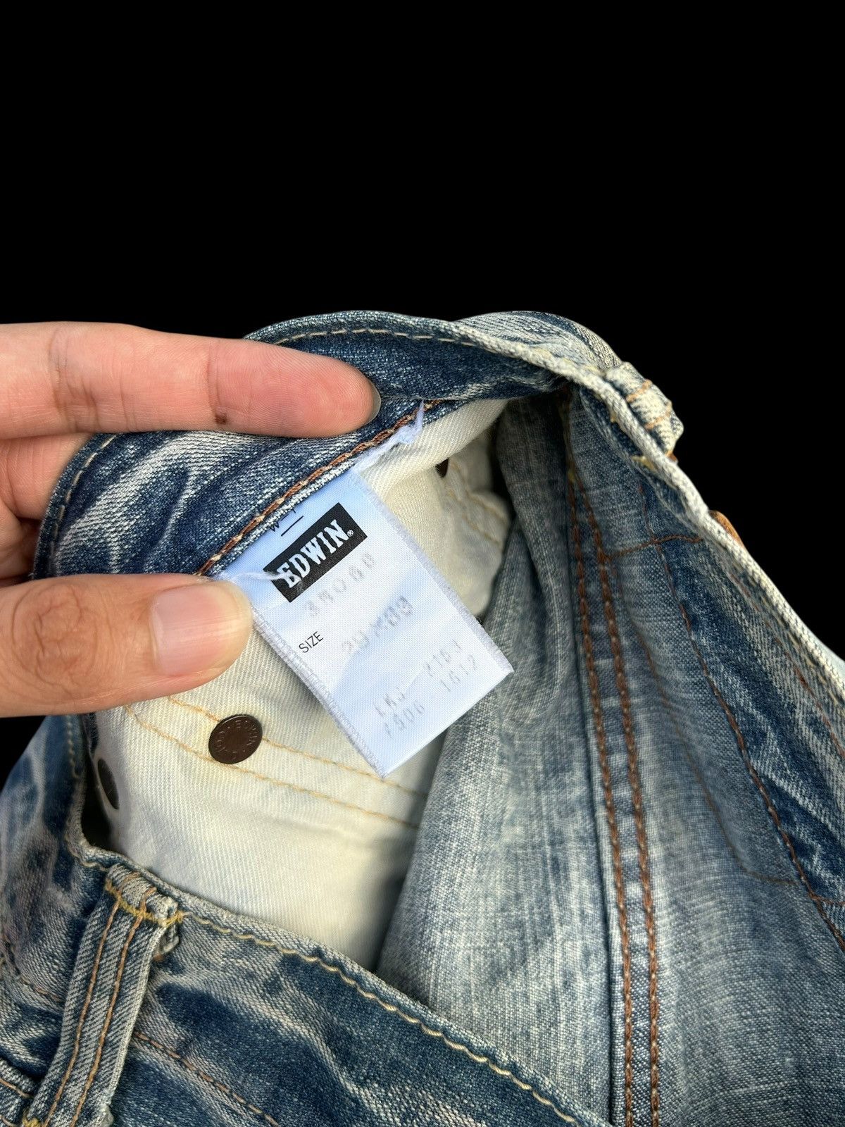 Kapital Vintage Edwin 505BXX Selvedge Japanese Brand Denim Jeans Size US 30 / EU 46 - 7 Thumbnail