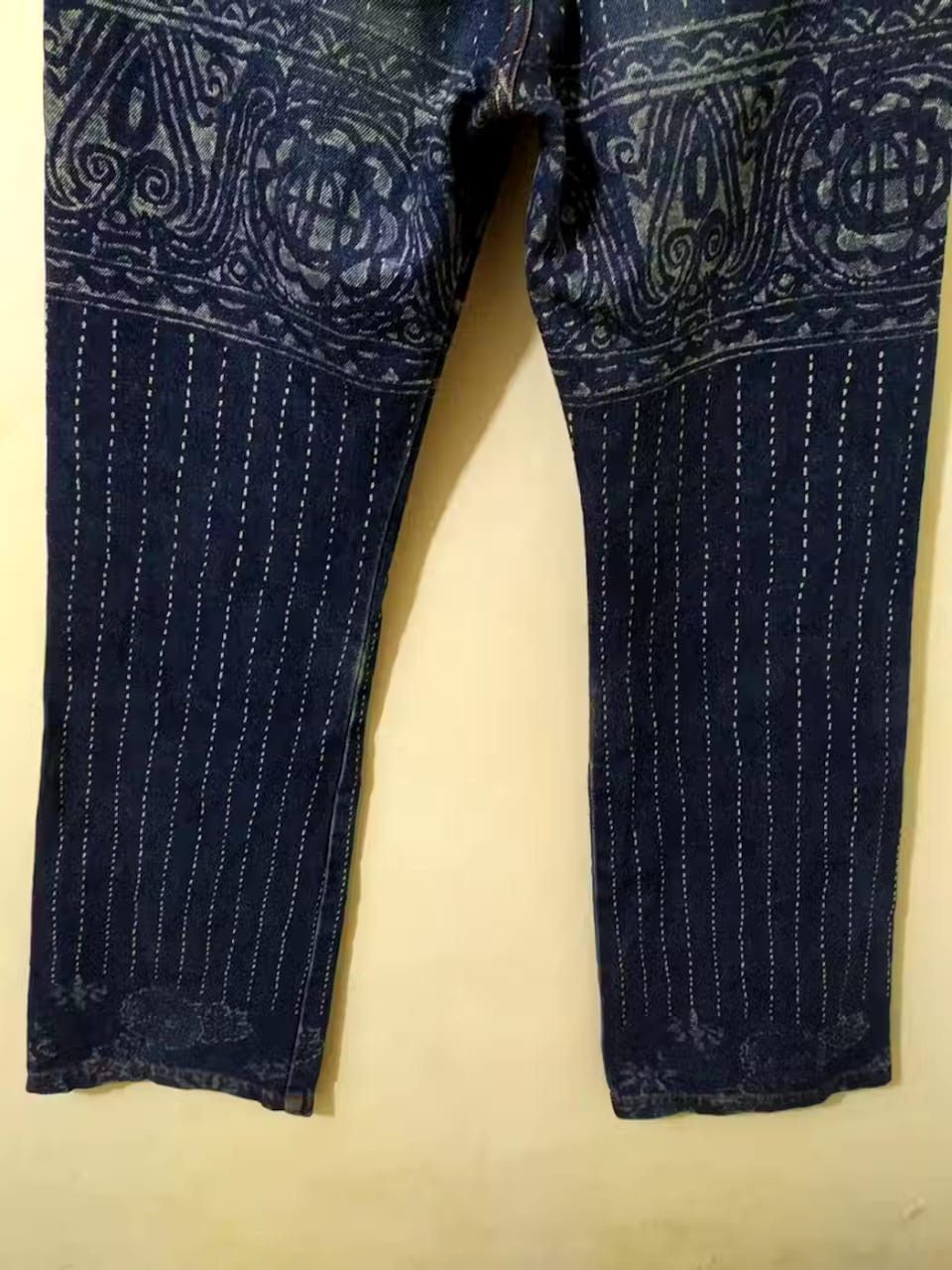 Jean Paul Gaultier Jean Paul Gaultier Egypt Graphics Logo Design Pants Size 28" / US 6 / IT 42 - 7 Thumbnail
