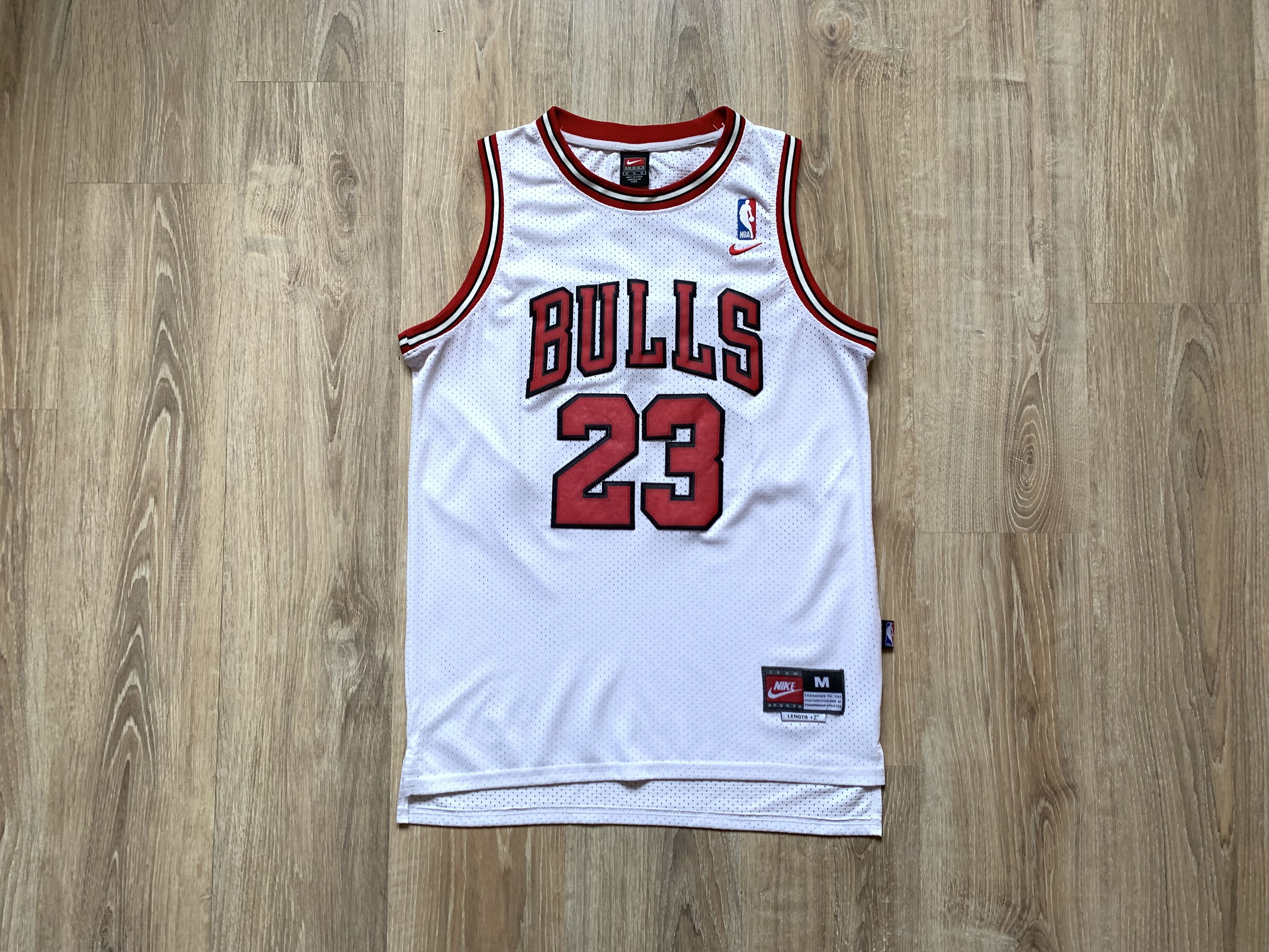 NBA × Vintage Authentic Michael Jordan Nike Chicago Bulls Jersey #23 Size US M / EU 48-50 / 2 - 1 Thumbnail