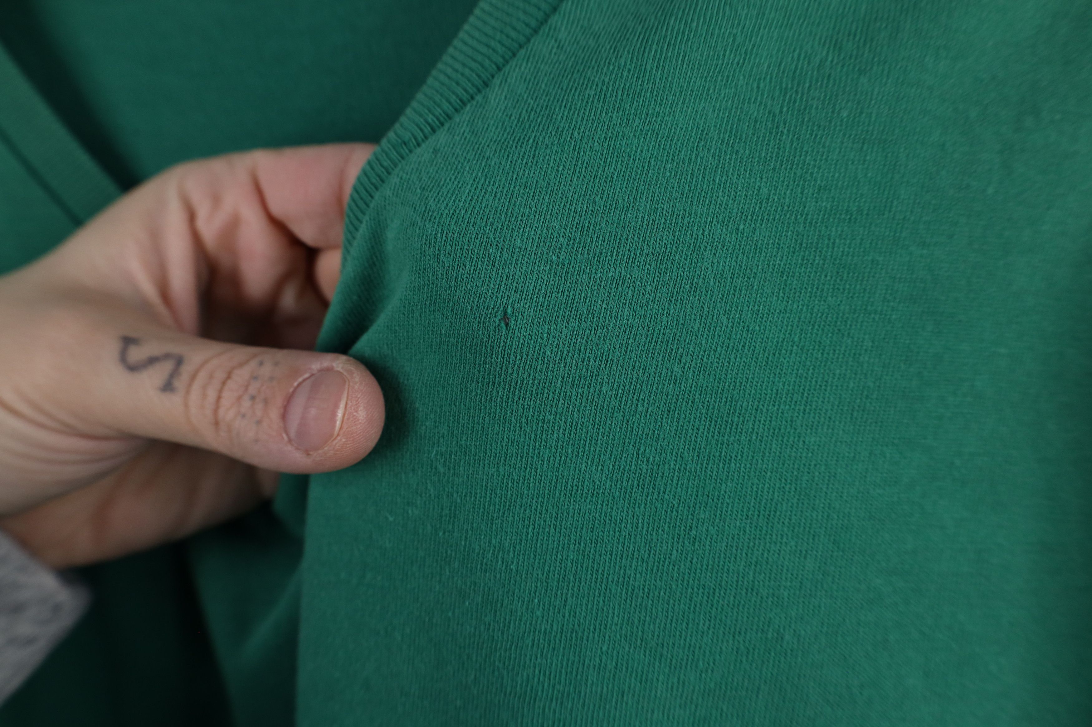 Ralph Lauren × Vintage Vintage 90s Ralph Lauren Short Sleeve Pocket T-Shirt Green Size US XL / EU 56 / 4 - 4 Thumbnail