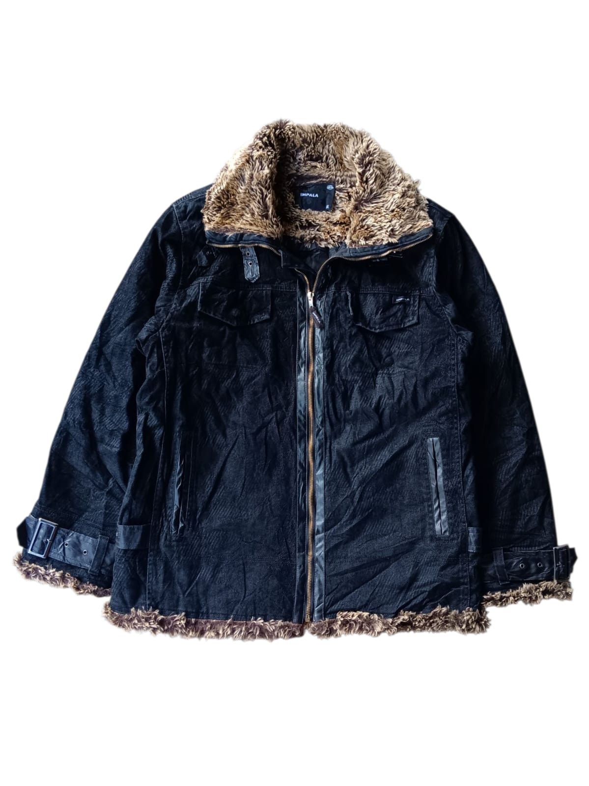 Japanese Brand Impala fur jacket ifsixwasnine style Size US XL / EU 56 / 4 - 1 Thumbnail