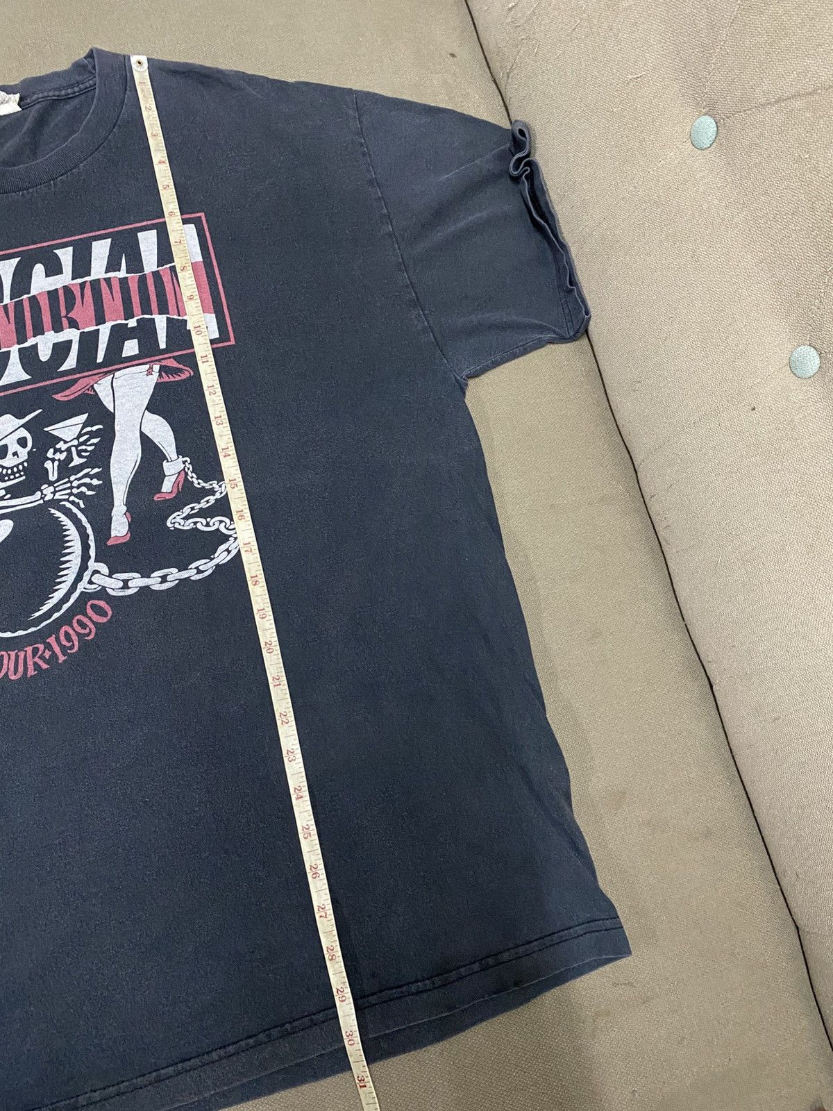 Band Tees VINTAGE SOCIAL DISTORTION BALL & CHAIN TOUR Size US XL / EU 56 / 4 - 8 Thumbnail