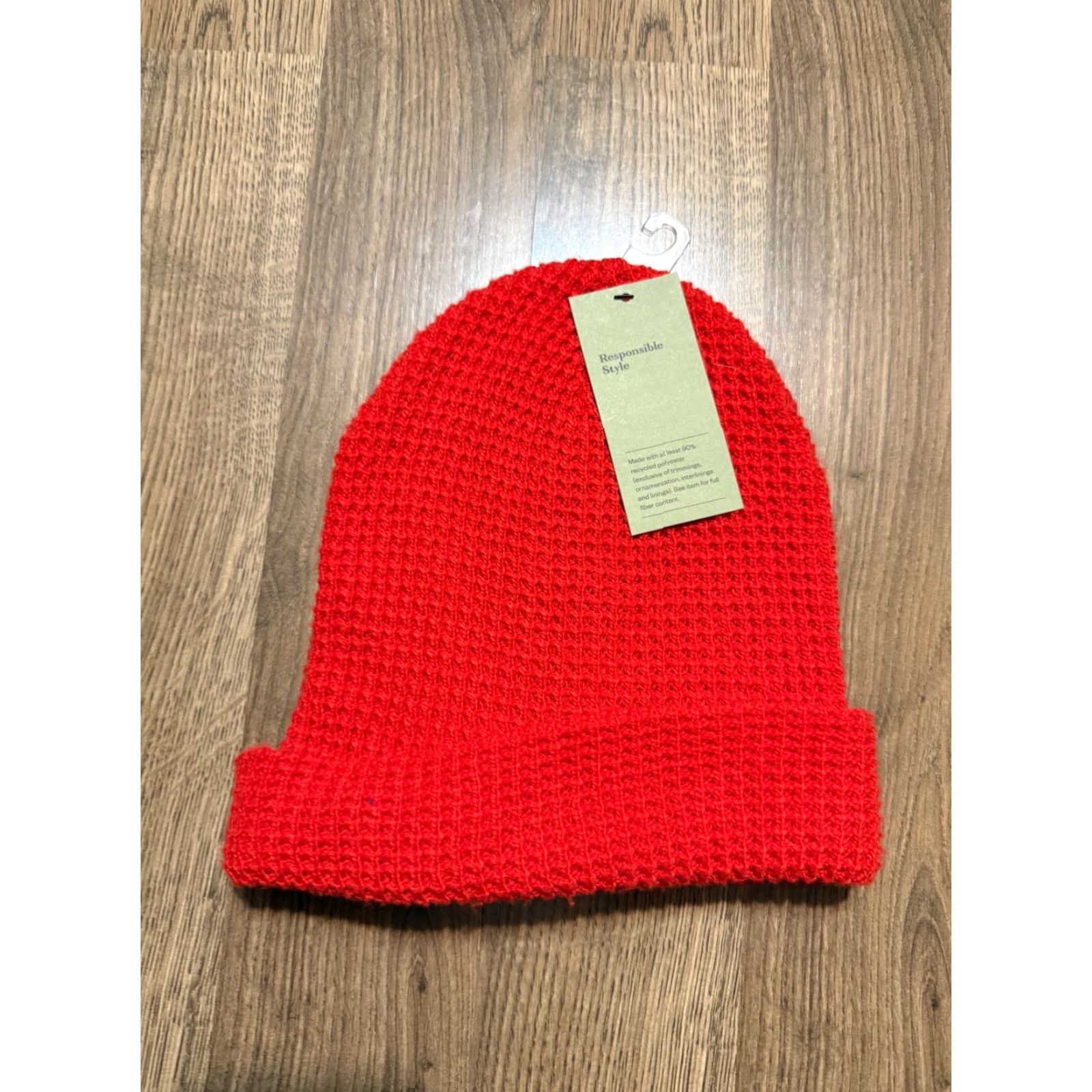 Vintage Goodfellow & Co. Hats Beanie Cap Winter Red One Size New with Tags Women's Size ONE SIZE - 2 Thumbnail