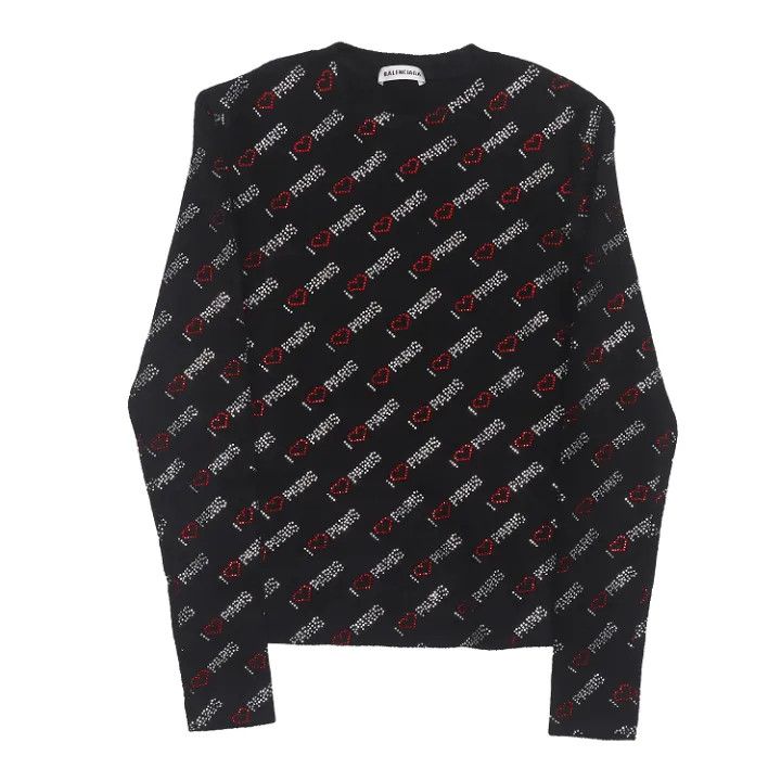 Balenciaga Balenciaga Long Sleeve Casual Top 0079 Size US S / EU 44-46 / 1 - 1 Thumbnail