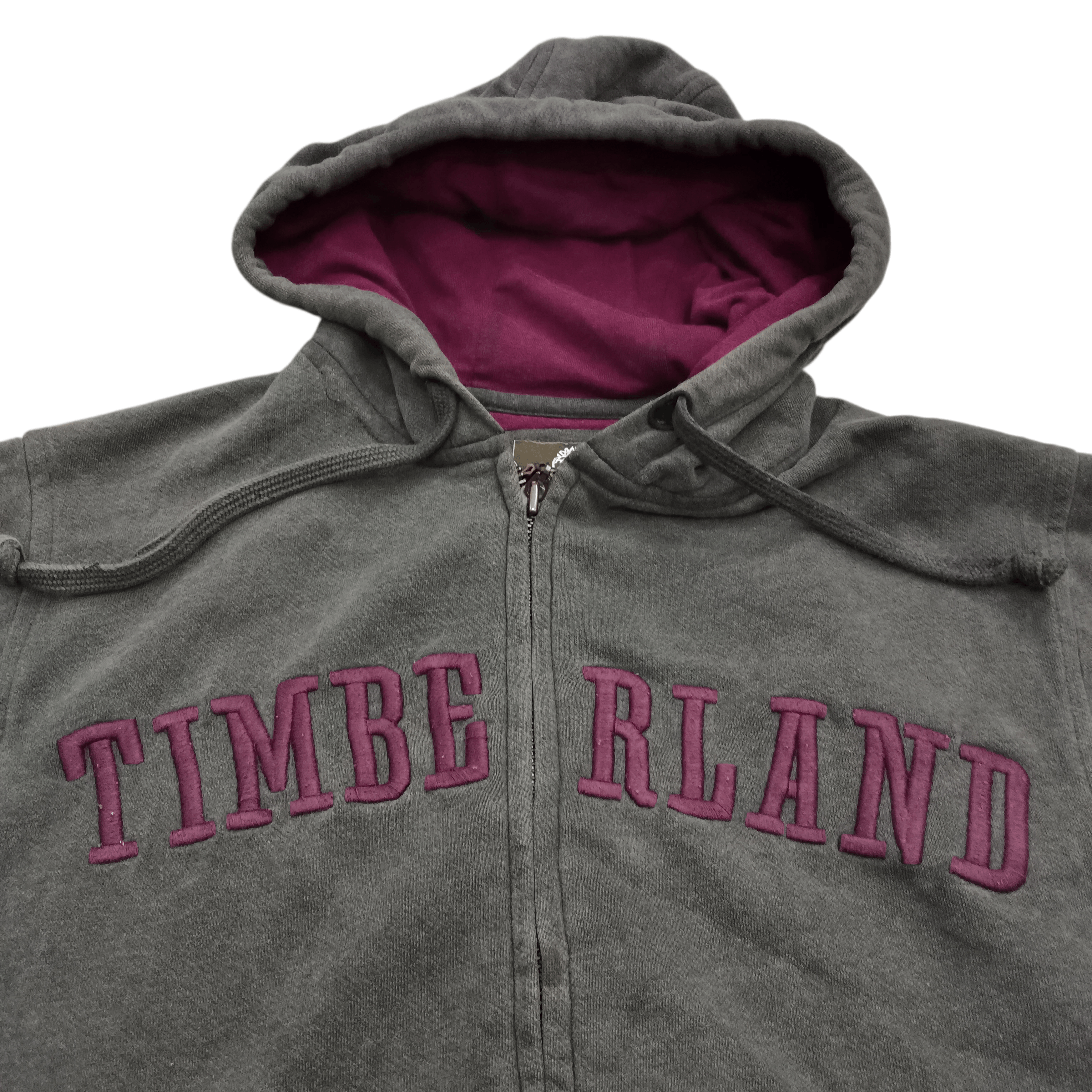 Timberland Vintage Timberland Embroidery Zipper Up Hoodie Size US M / EU 48-50 / 2 - 4 Thumbnail