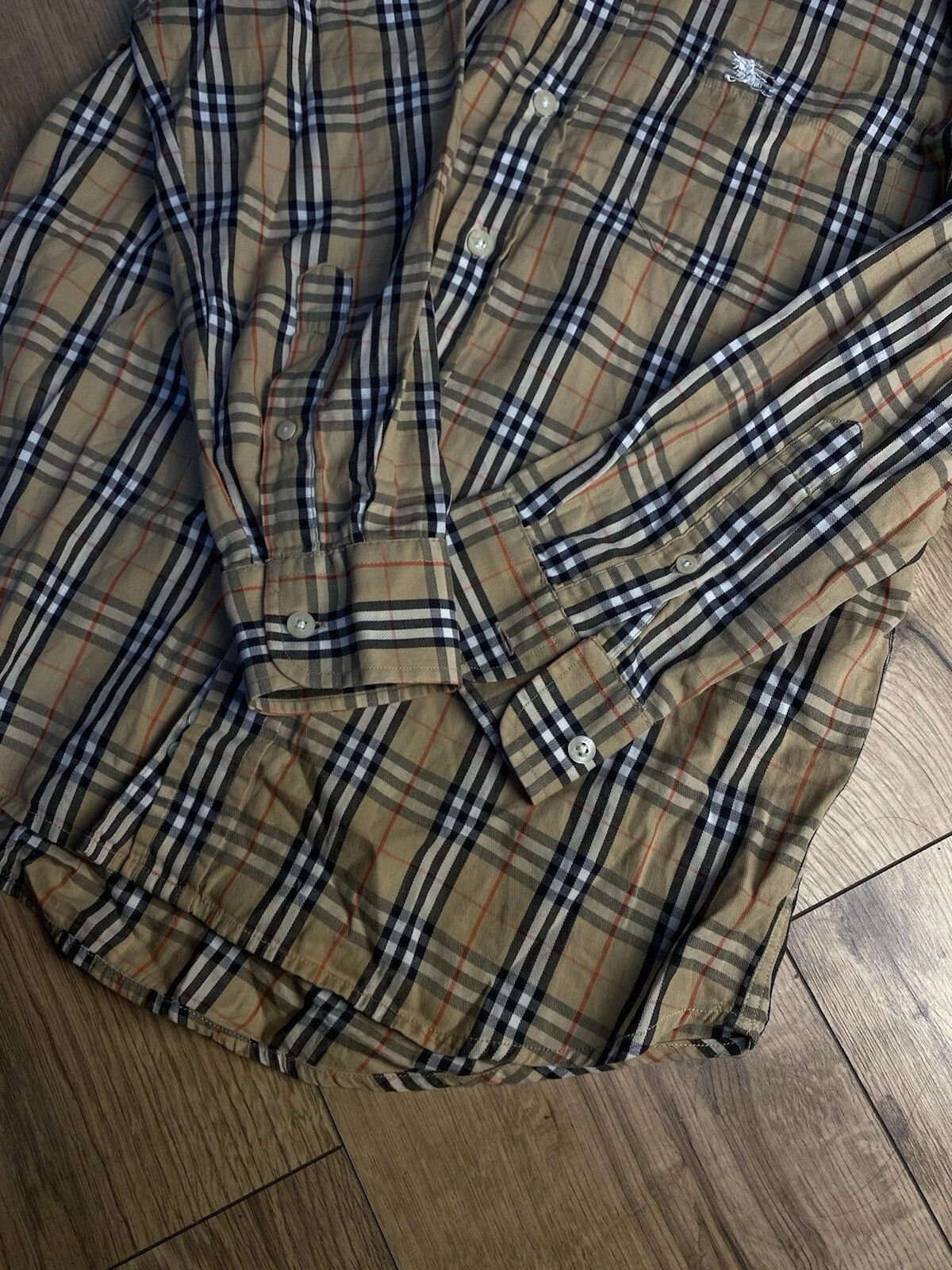 Burberry shirt Men's Fashion from Japan Sz L