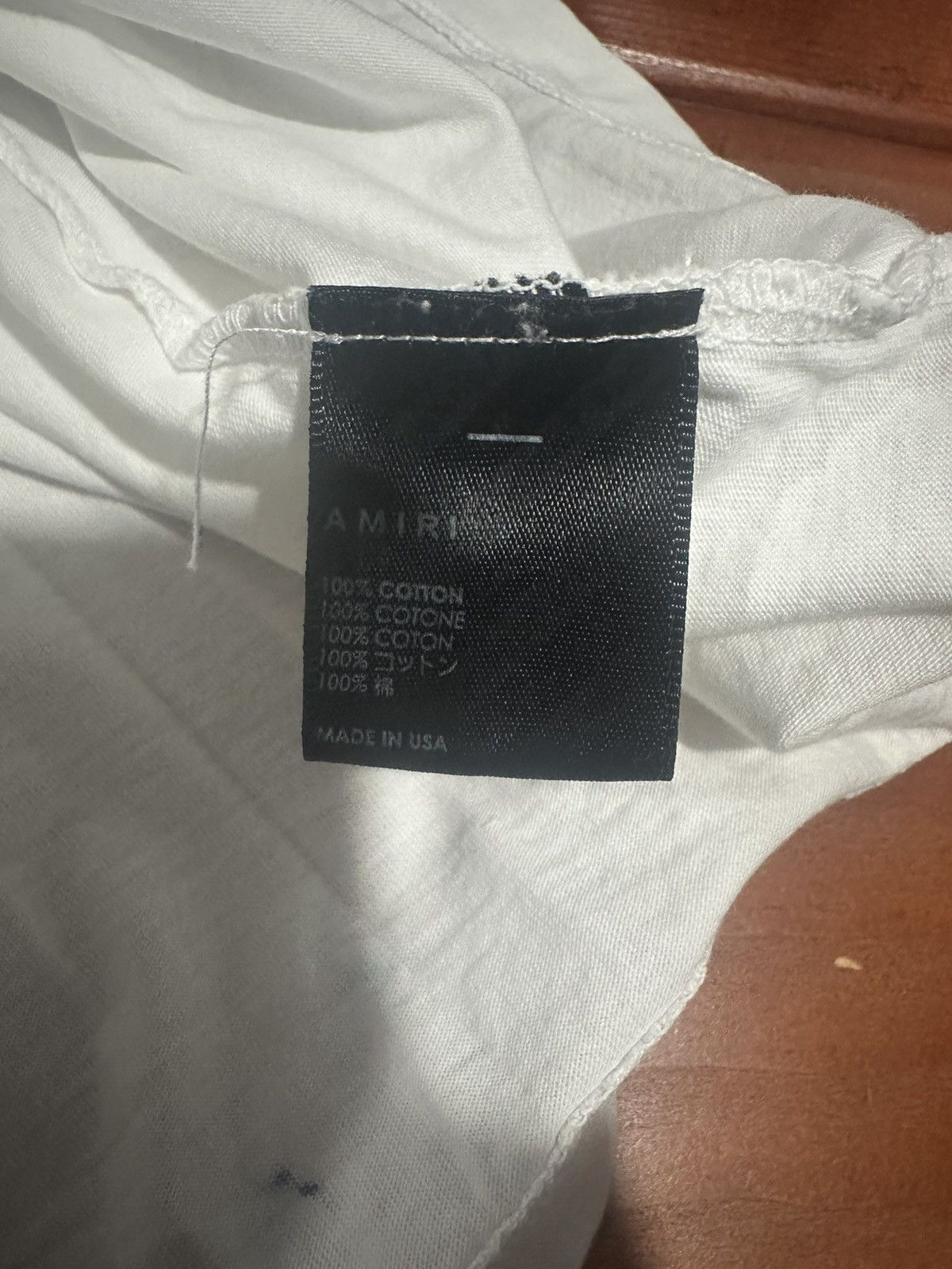 Amiri AMIRI PAINT DRIP CORE LOGO T-SHIRT Size US XXL / EU 58 / 5 - 4 Thumbnail