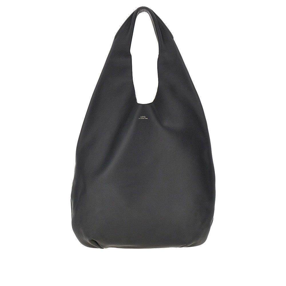 A.P.C. Le Neige Grained Leather Bag Black Uni Women - Usa Tariffs Included, Women's
