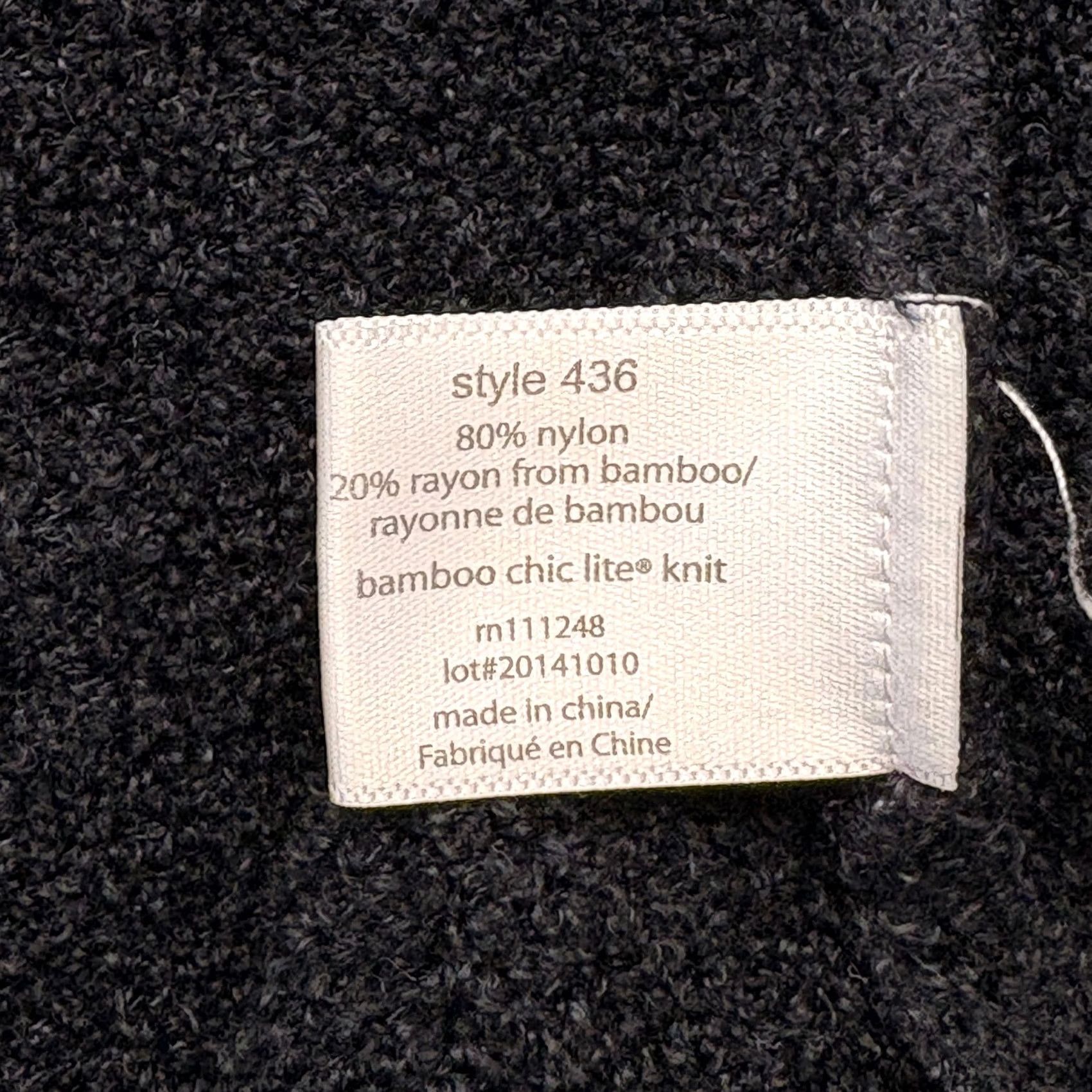 Vintage Barefoot Dreams Cardigan Womens S Gray Cozy Chic Lite Ombr Navy Open Duster Size Size S / US 4 / IT 40 - 5 Thumbnail