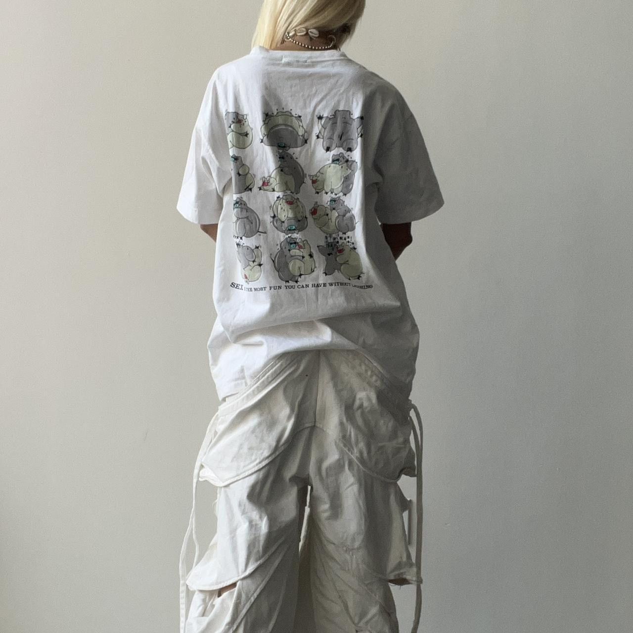 Vintage PIGGY_TEE Size L / US 10 / IT 46 - 3 Thumbnail