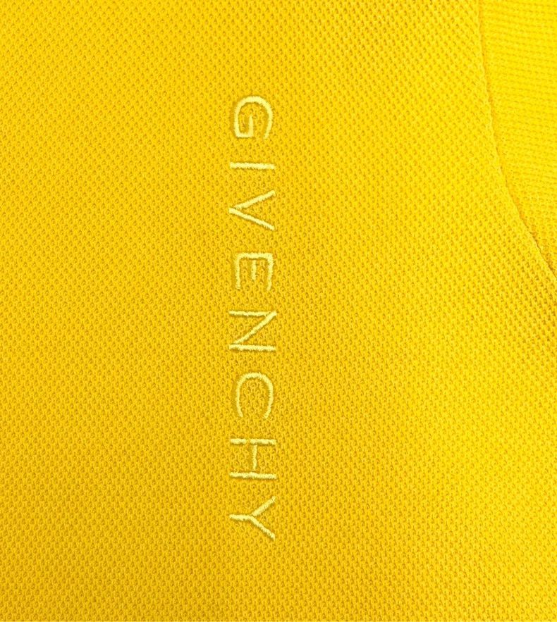 Givenchy Givenchy Lemon yellow embroidered letter 4G logo button-up Size US M / EU 48-50 / 2 - 4 Thumbnail