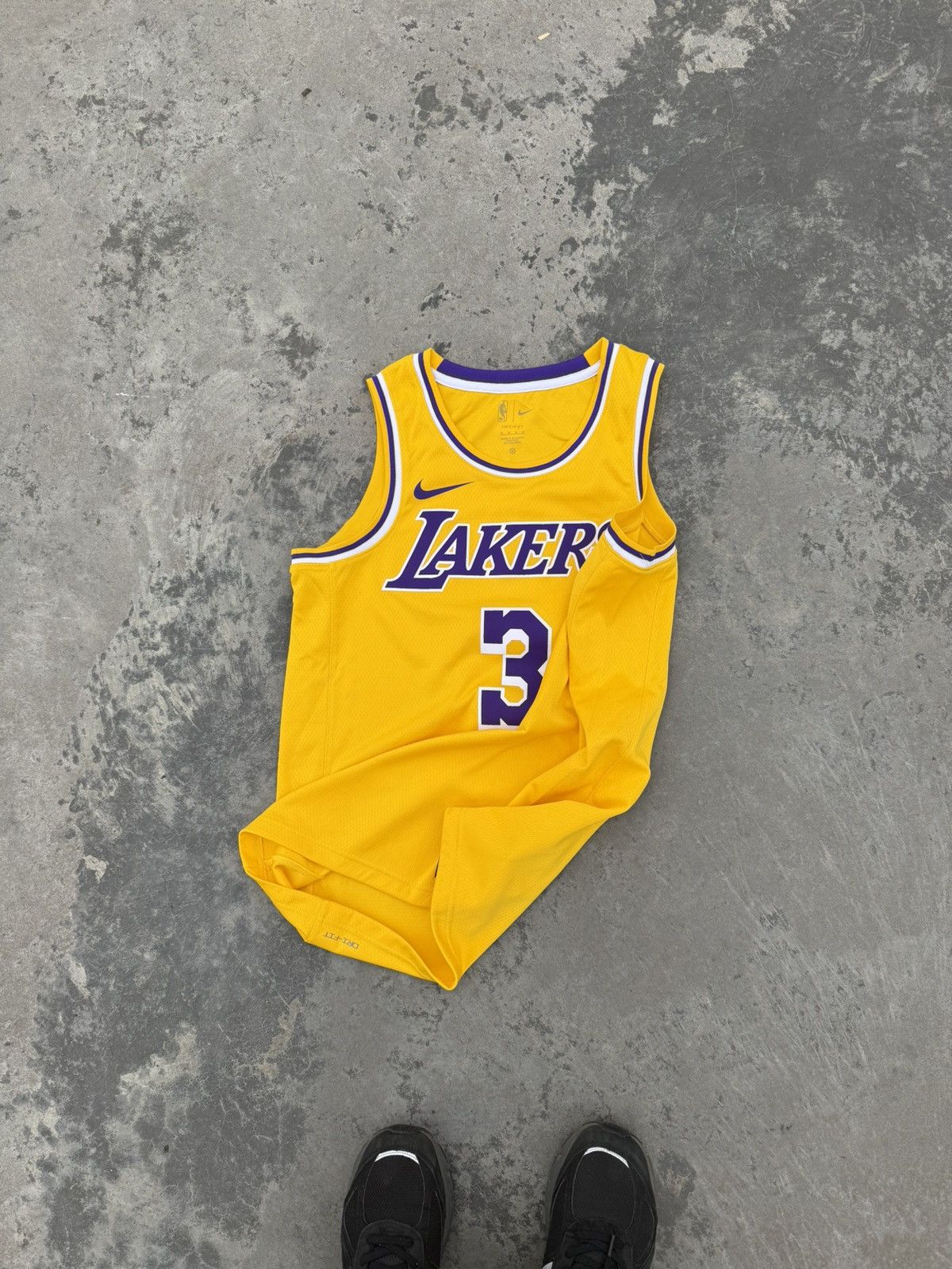 Nike Vintage Nike Lakers NBA Anthony Davies 3 Size US M / EU 48-50 / 2 - 9 Thumbnail