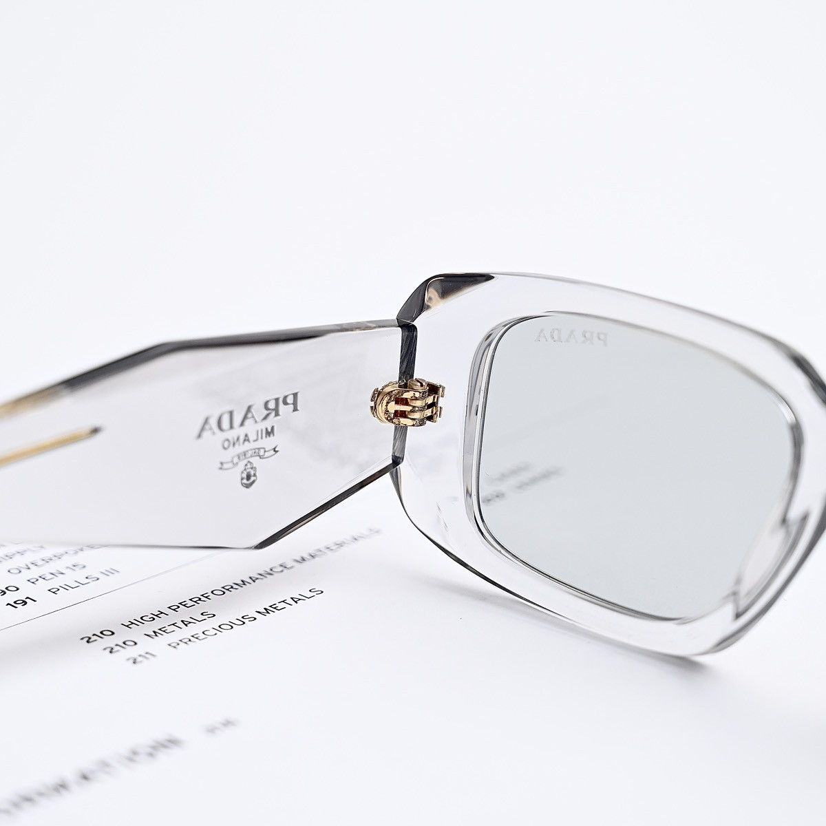 Prada PRADA 0PR 17WS SUNGLASSES Size ONE SIZE - 8 Thumbnail