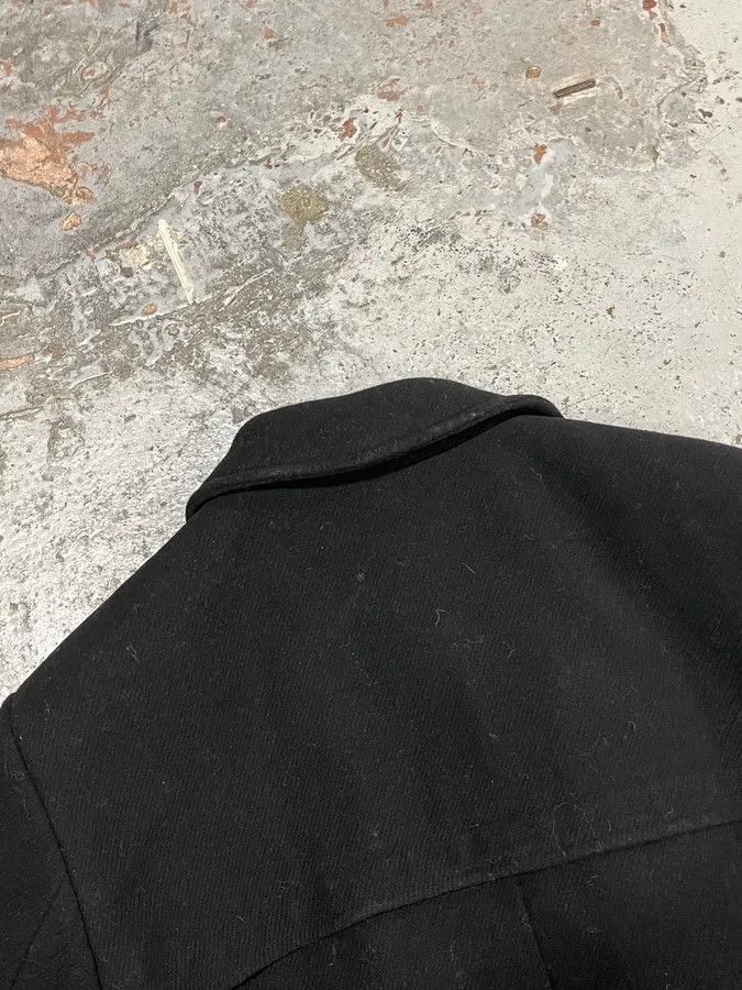 Gianfranco Ferre 2000s Gianfranco Ferré Black Wool Double-Breasted Coat Size US M / EU 48-50 / 2 - 6 Thumbnail