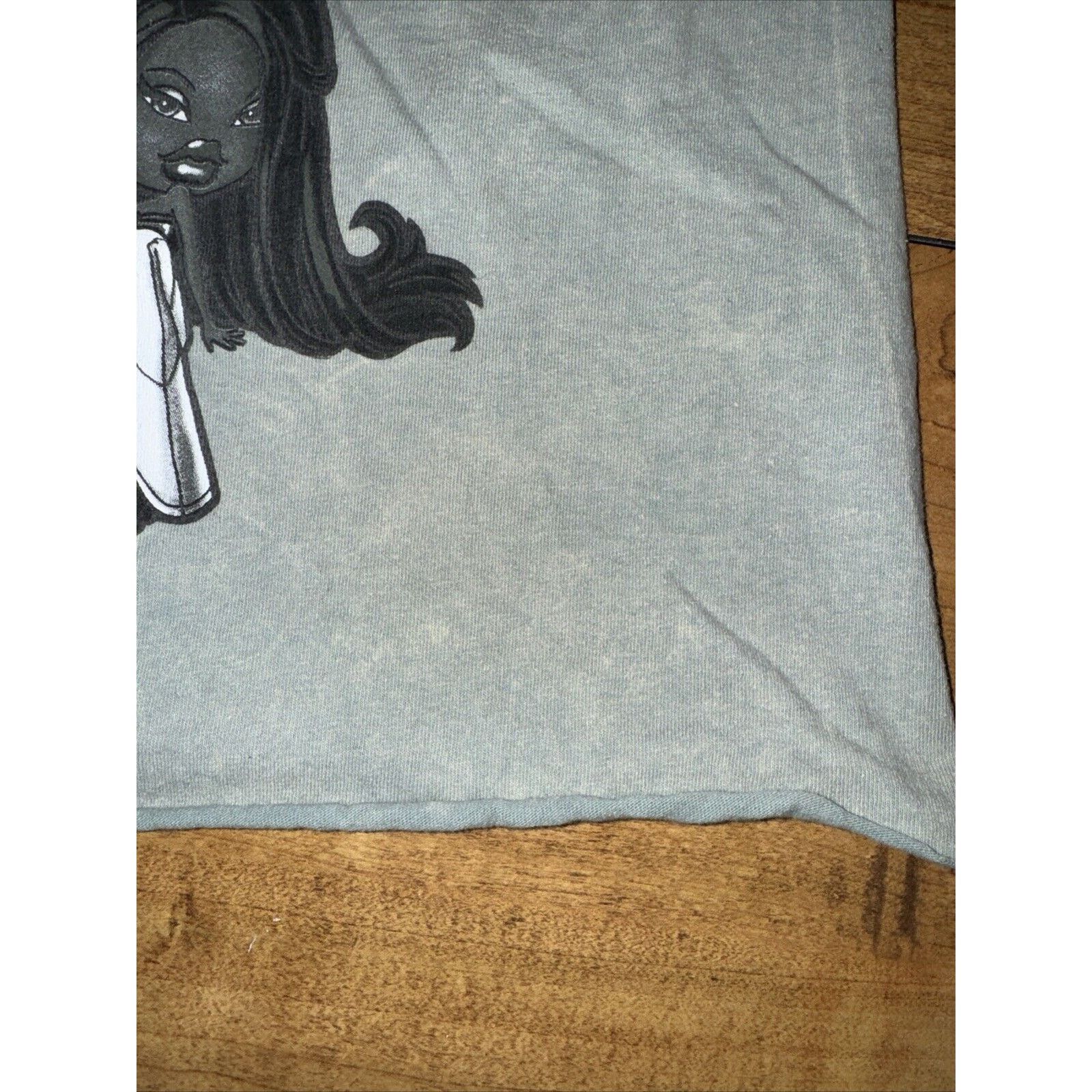 Japanese Brand × Vintage Bratz Dolls Cropped T-Shirt Medium 18x19.5 Green Y2K Size M / US 6-8 / IT 42-44 - 4 Thumbnail