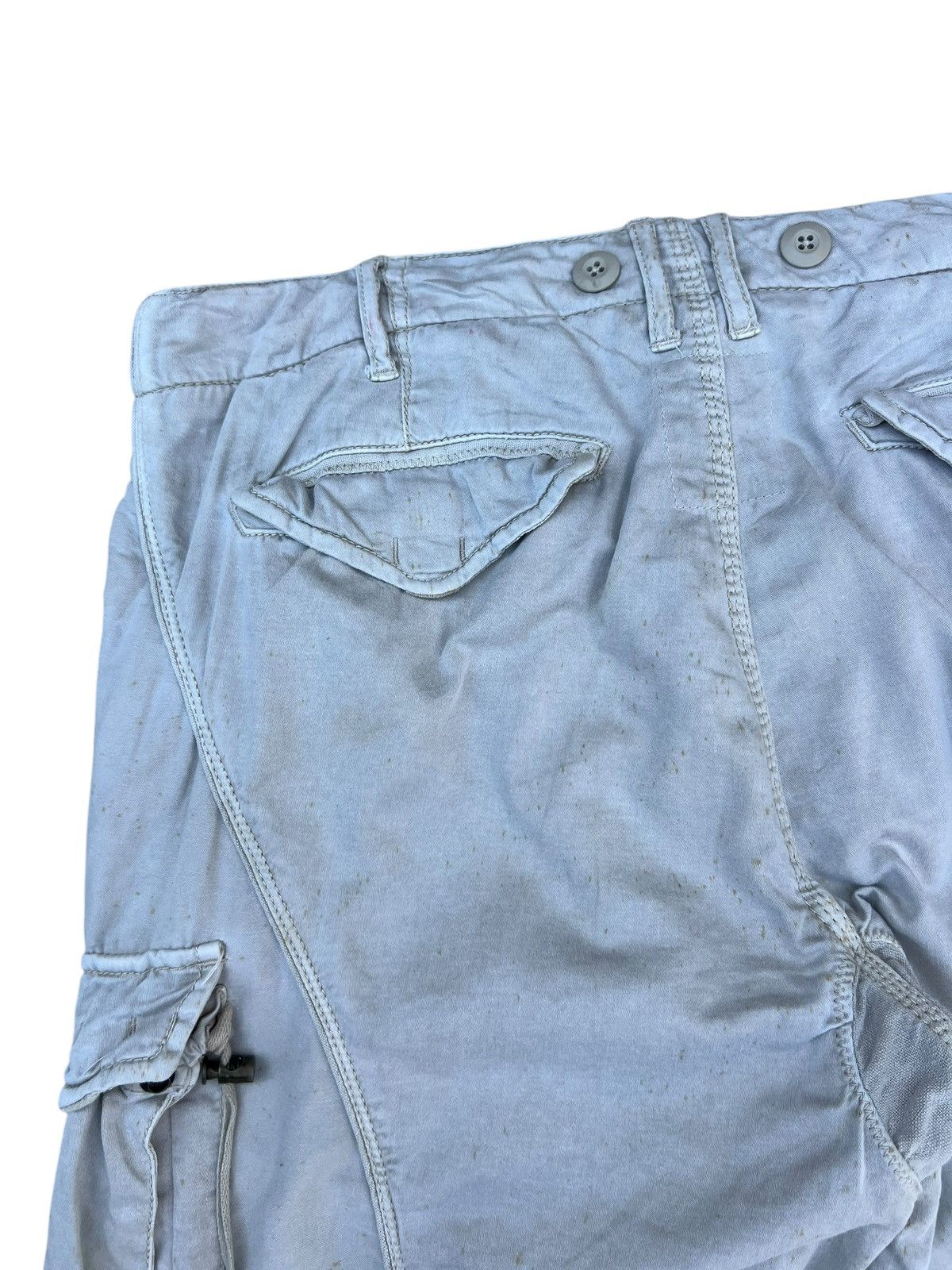 If Six Was Nine G.O.A Stains Cargo Trouser Pant Size US 30 / EU 46 - 16 Thumbnail