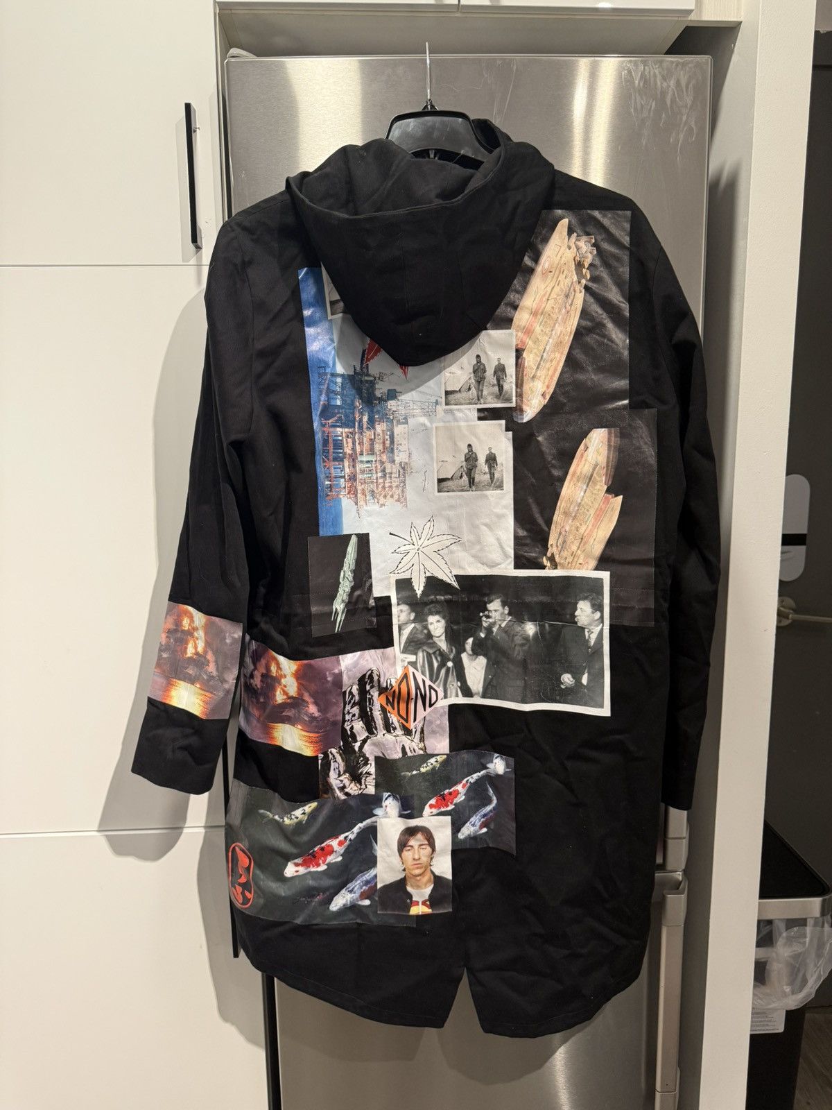 Raf Simons Raf Simons fw/18 NoNo collage parka Size US M / EU 48-50 / 2 - 1 Thumbnail